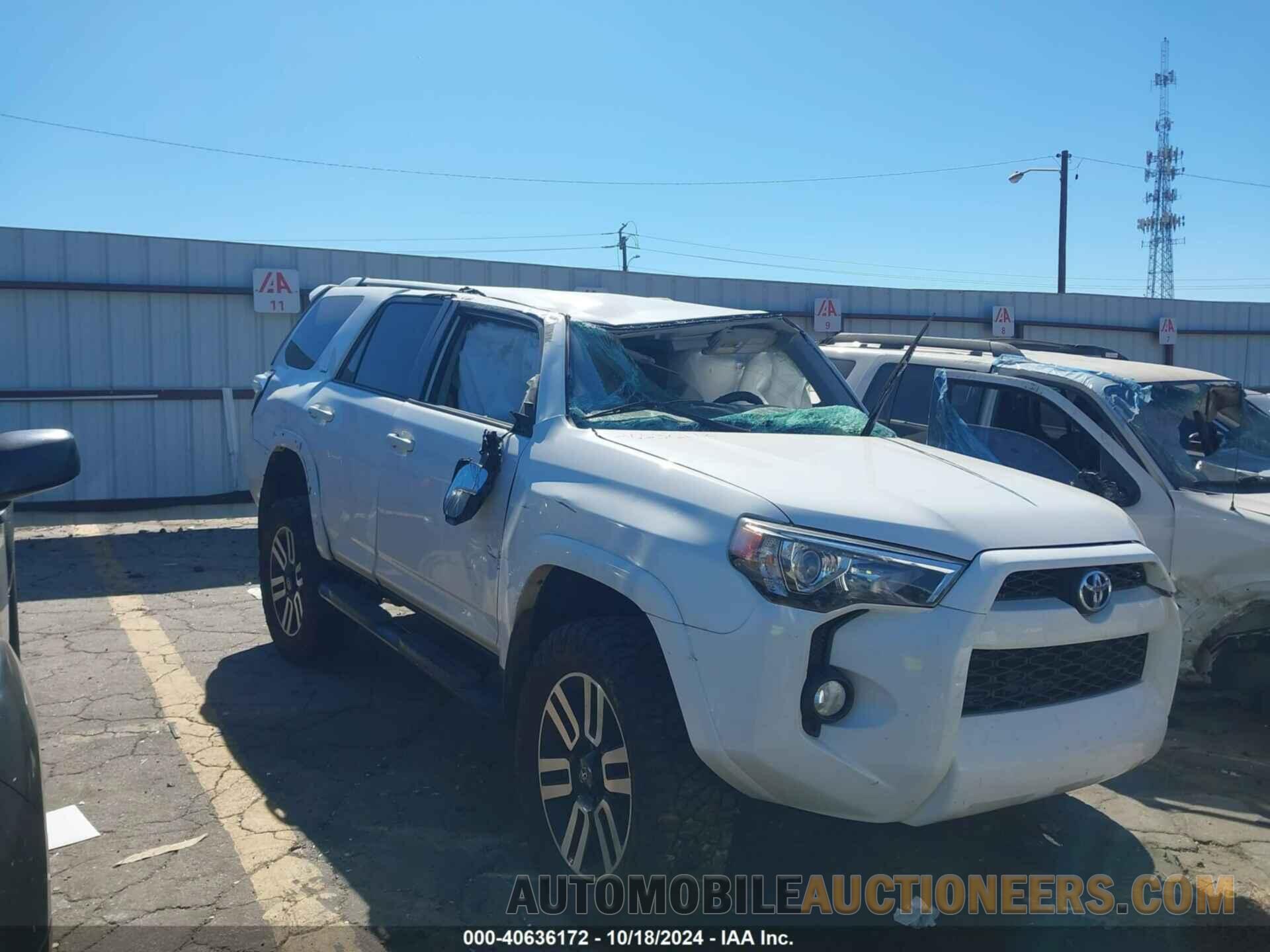 JTEZU5JR7J5178719 TOYOTA 4RUNNER 2018