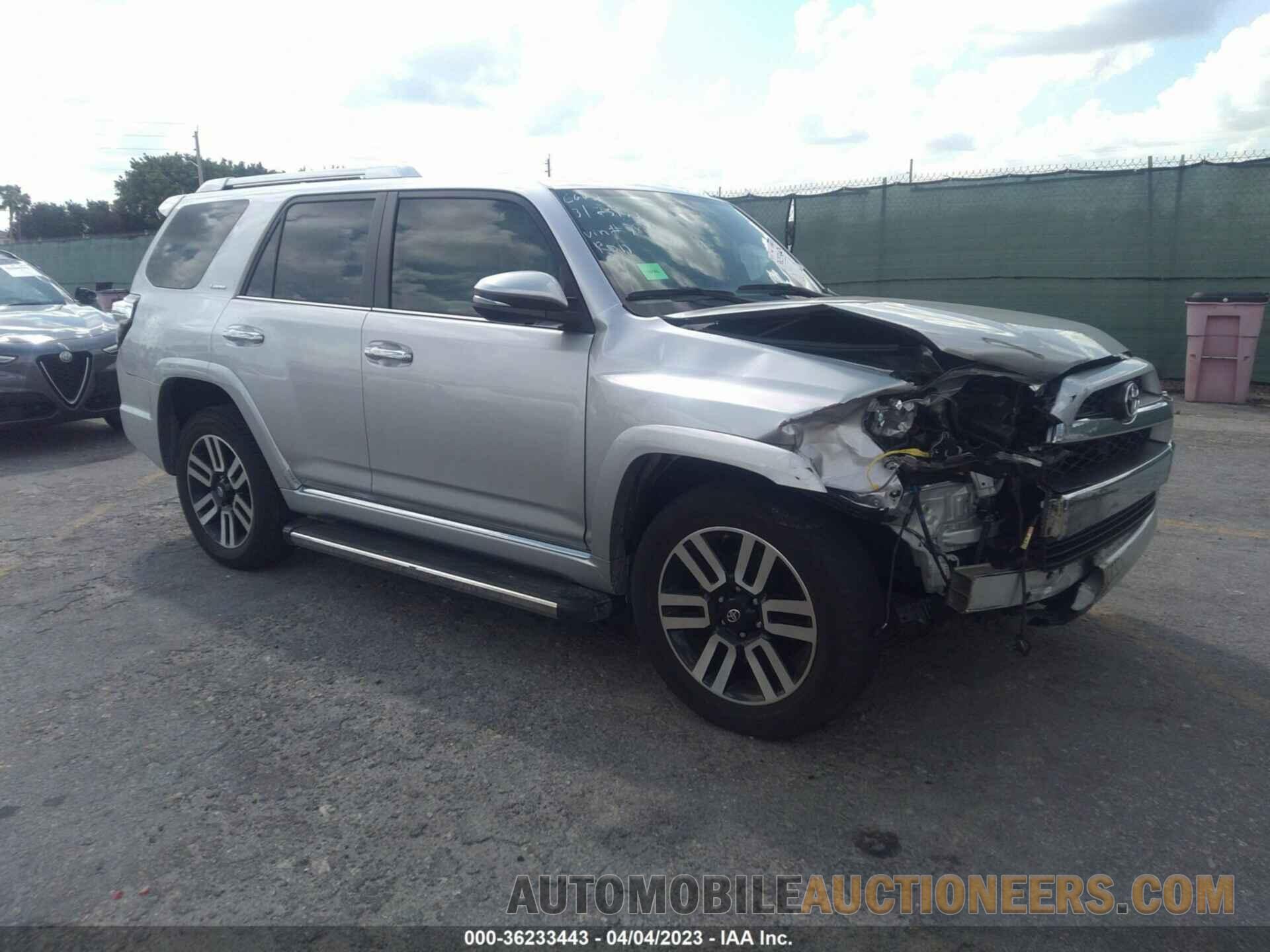 JTEZU5JR8K5207887 TOYOTA 4RUNNER 2019