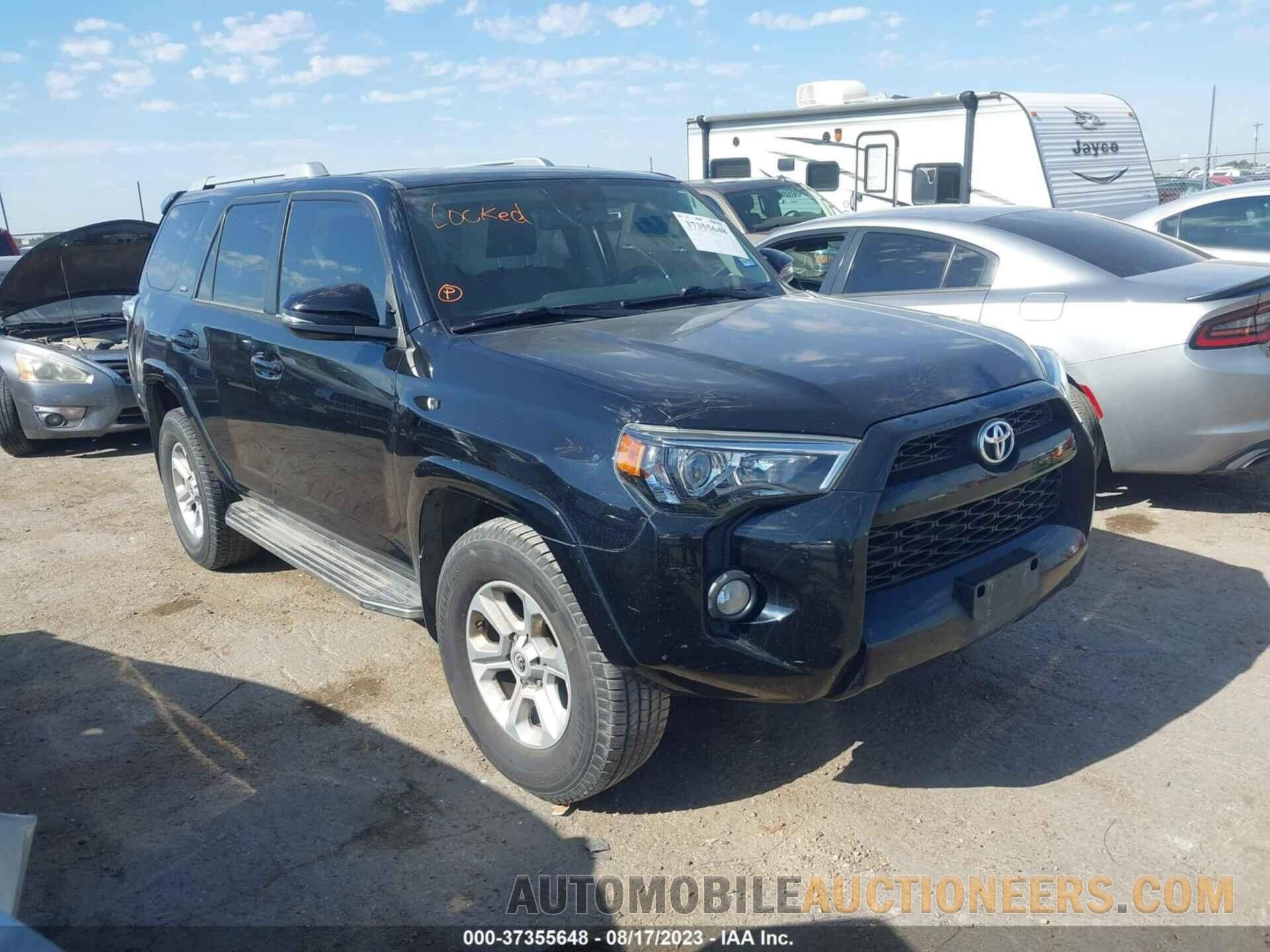 JTEZU5JR9G5110625 TOYOTA 4RUNNER 2016