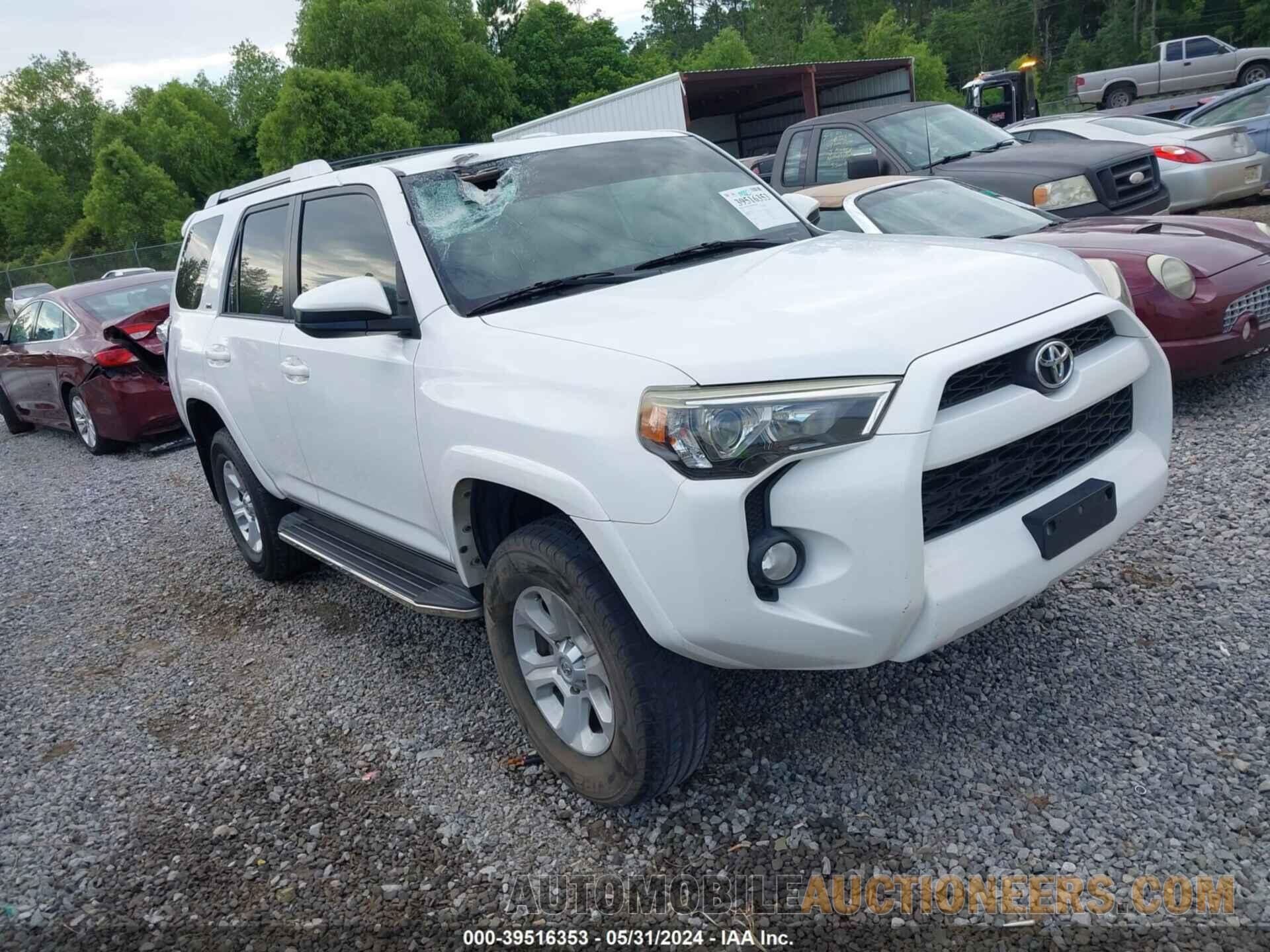 JTEZU5JR9G5126310 TOYOTA 4RUNNER 2016