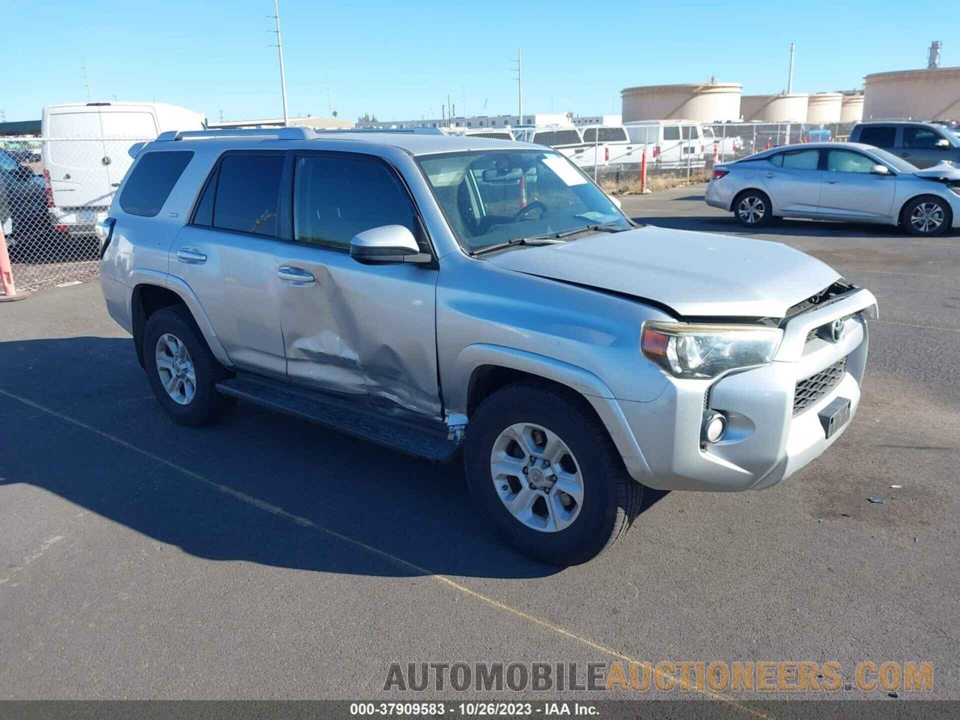 JTEZU5JR9G5127439 TOYOTA 4RUNNER 2016