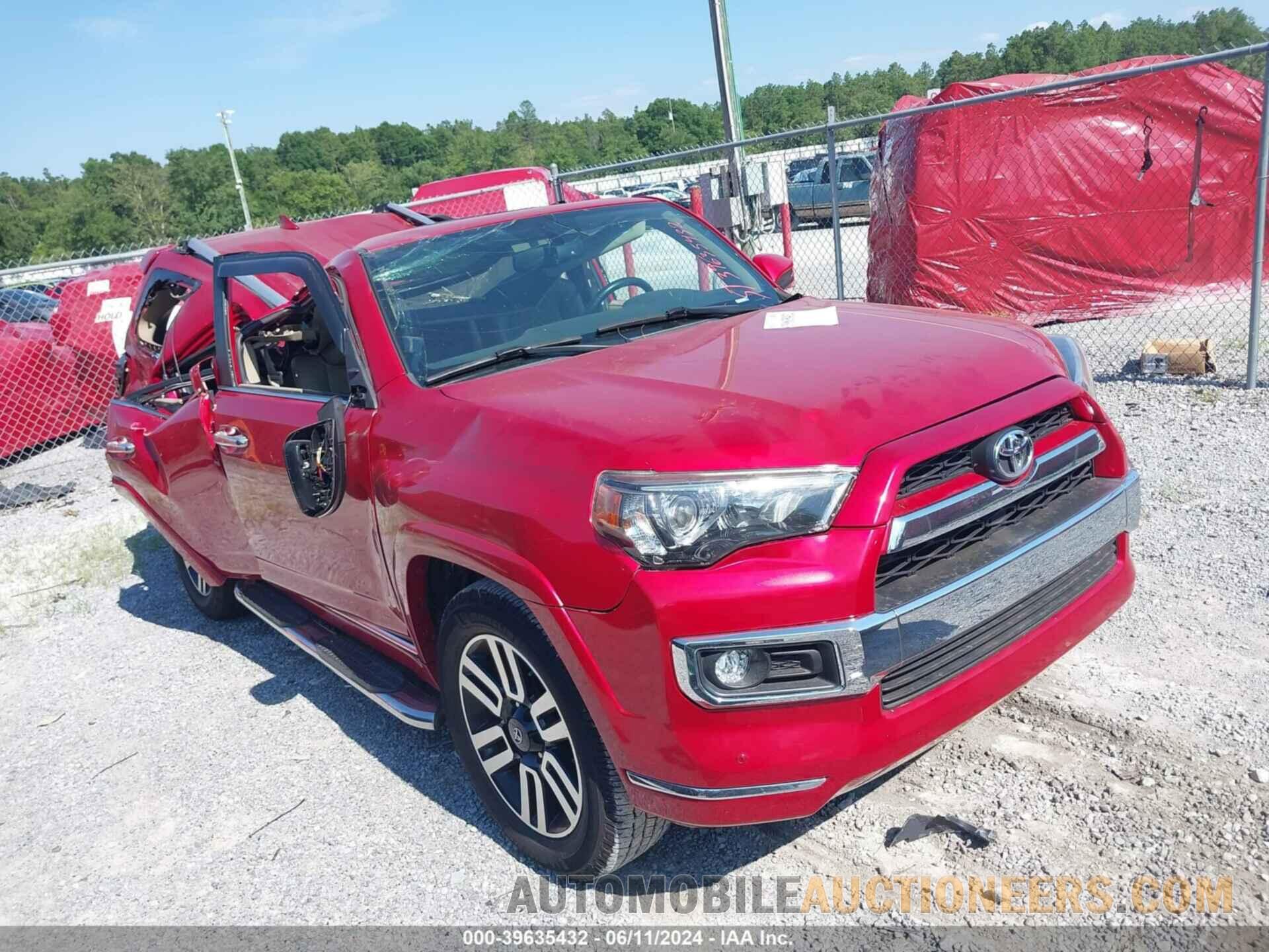 JTEZU5JR9G5136917 TOYOTA 4RUNNER 2016