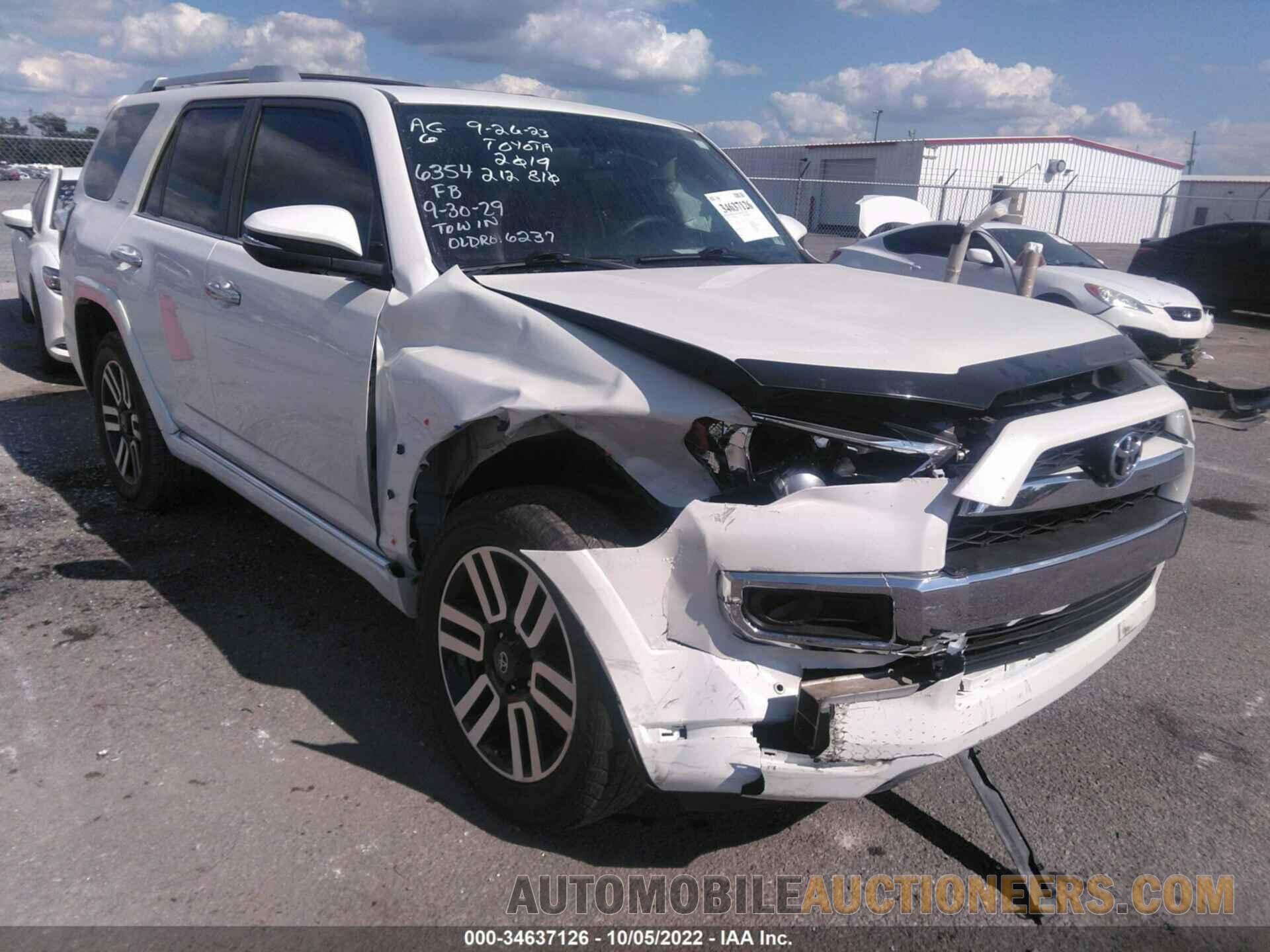 JTEZU5JR9K5212810 TOYOTA 4RUNNER 2019