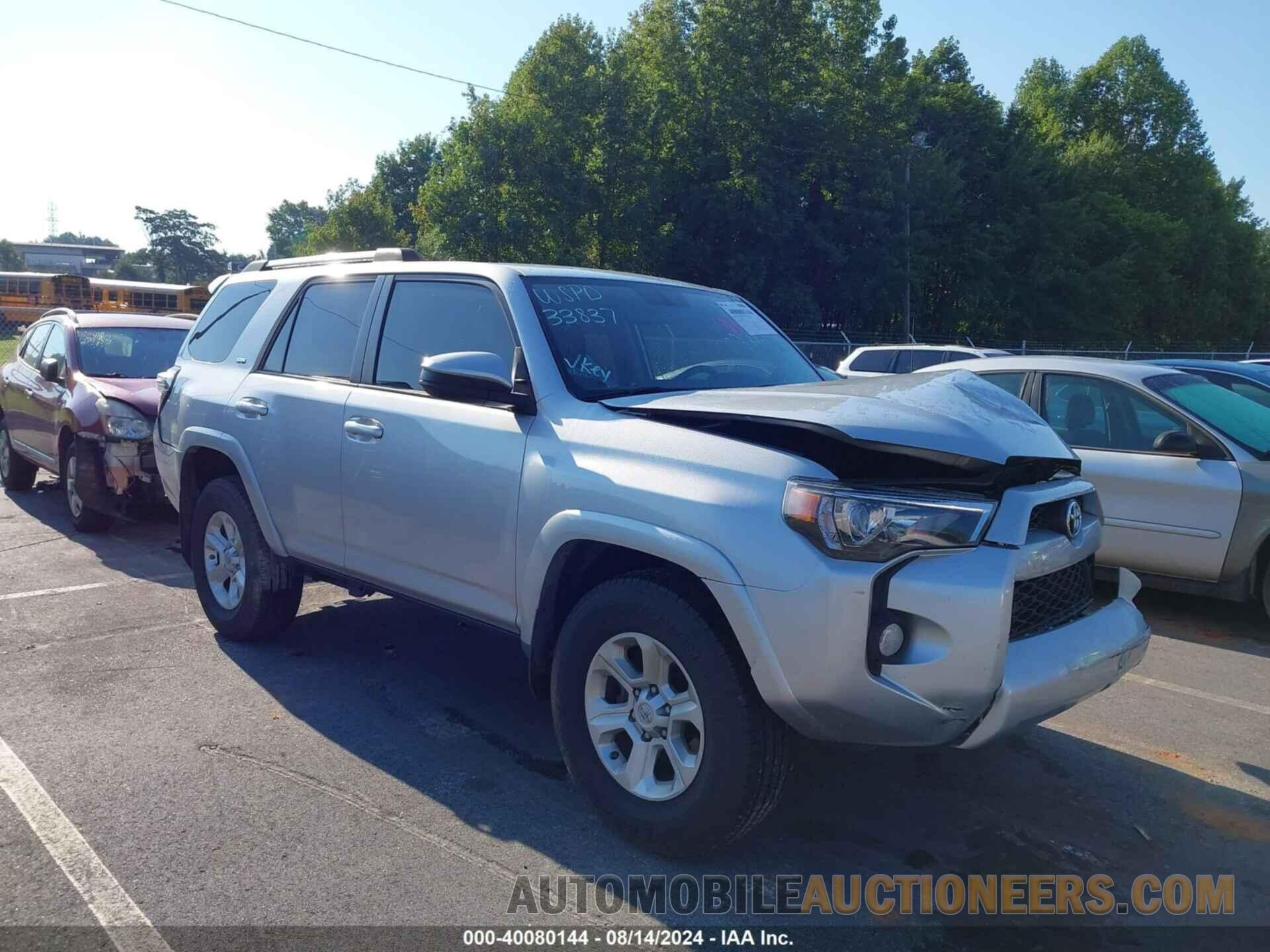 JTEZU5JR9K5213312 TOYOTA 4RUNNER 2019