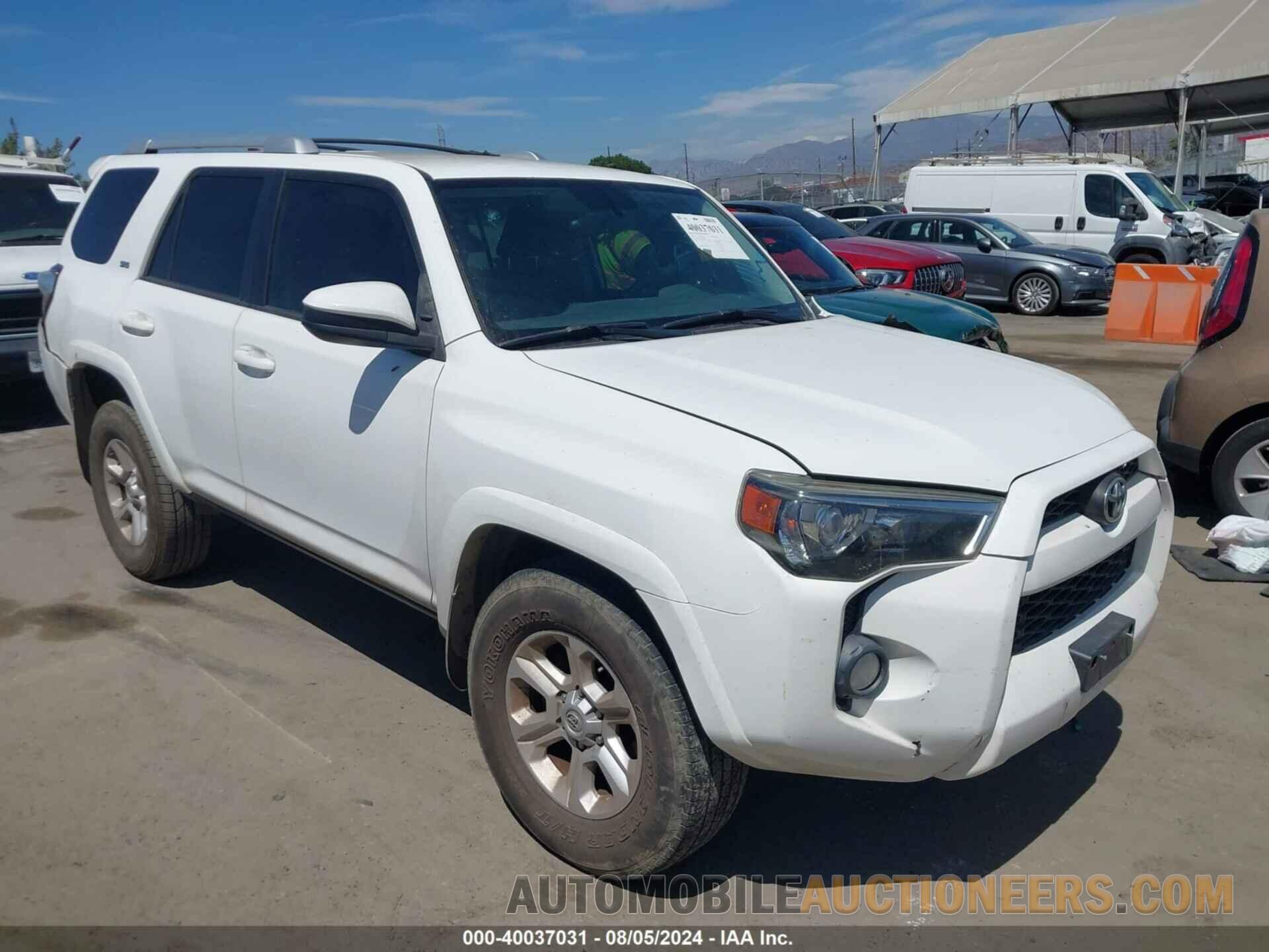 JTEZU5JRXG5111959 TOYOTA 4RUNNER 2016