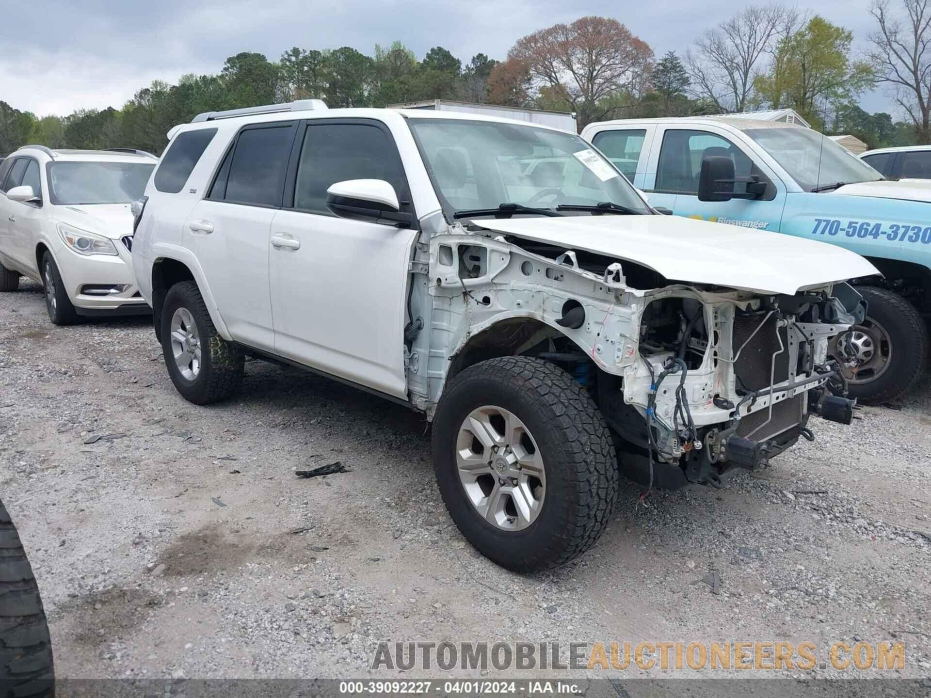 JTEZU5JRXG5113016 TOYOTA 4RUNNER 2016