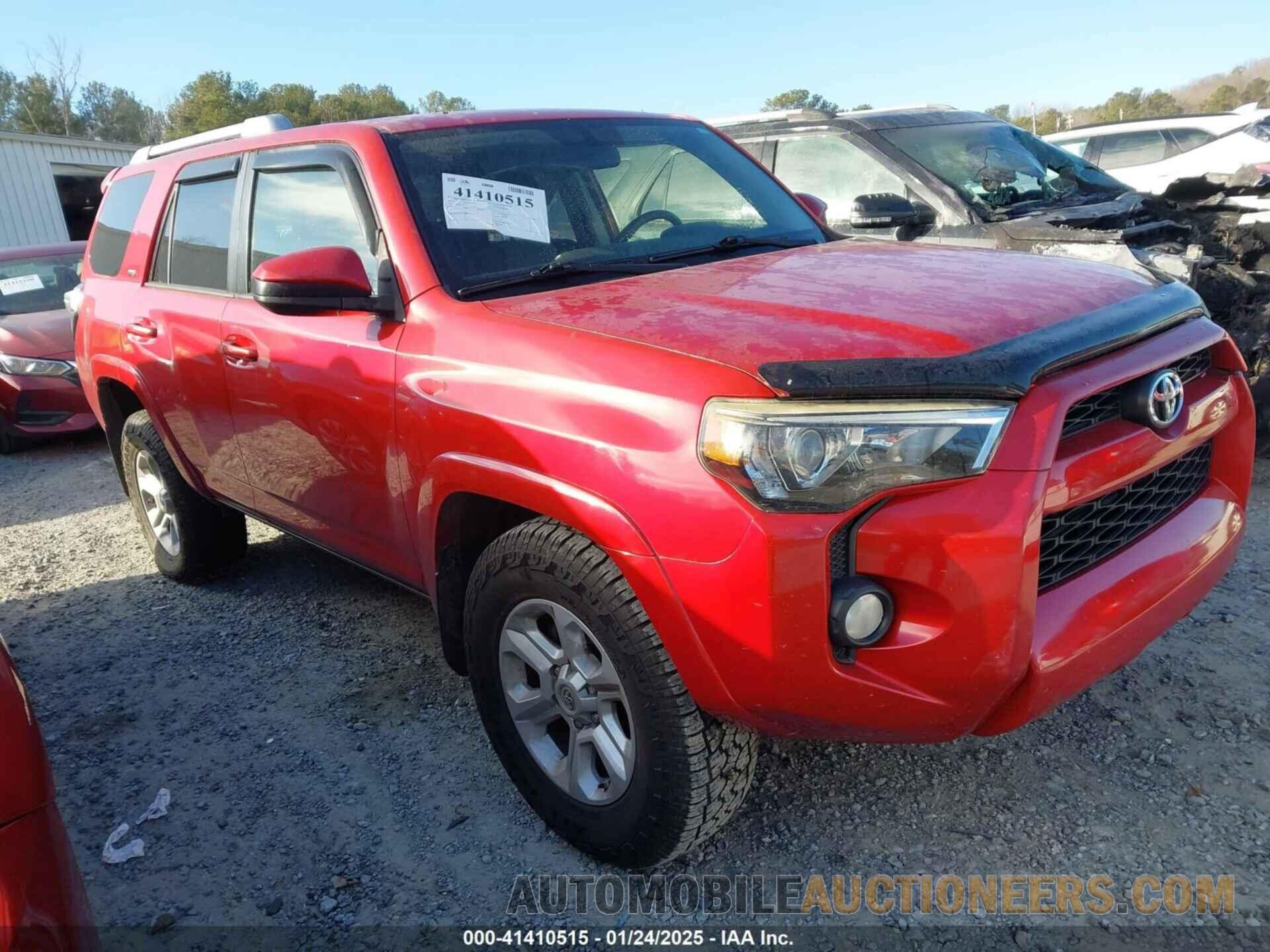 JTEZU5JRXG5122640 TOYOTA 4RUNNER 2016