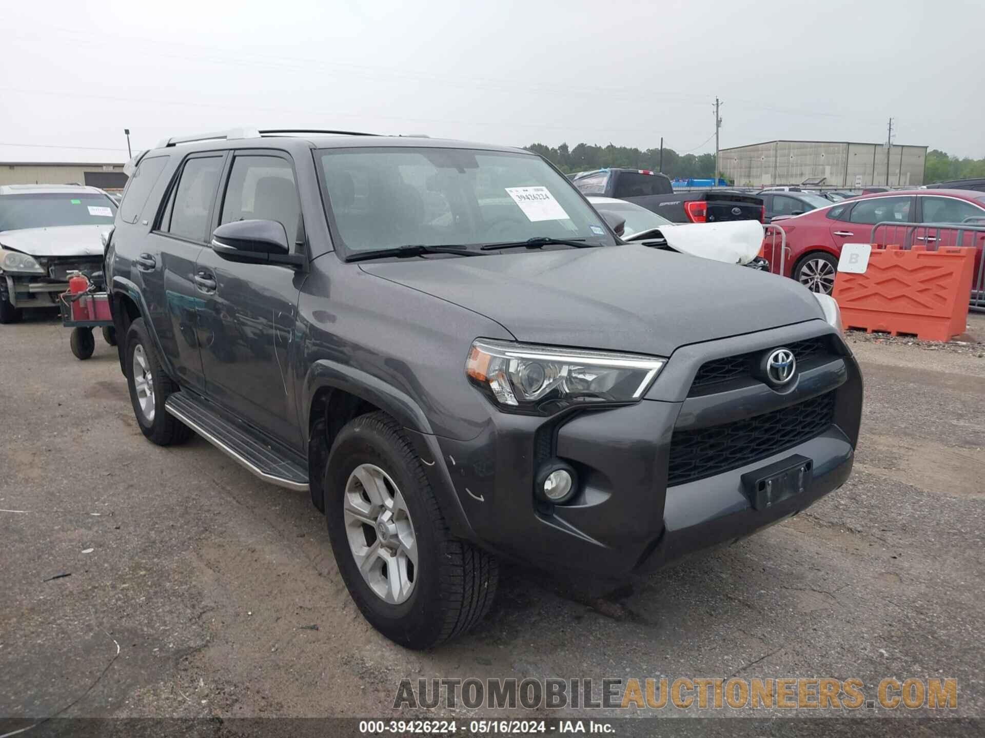 JTEZU5JRXG5124744 TOYOTA 4RUNNER 2016