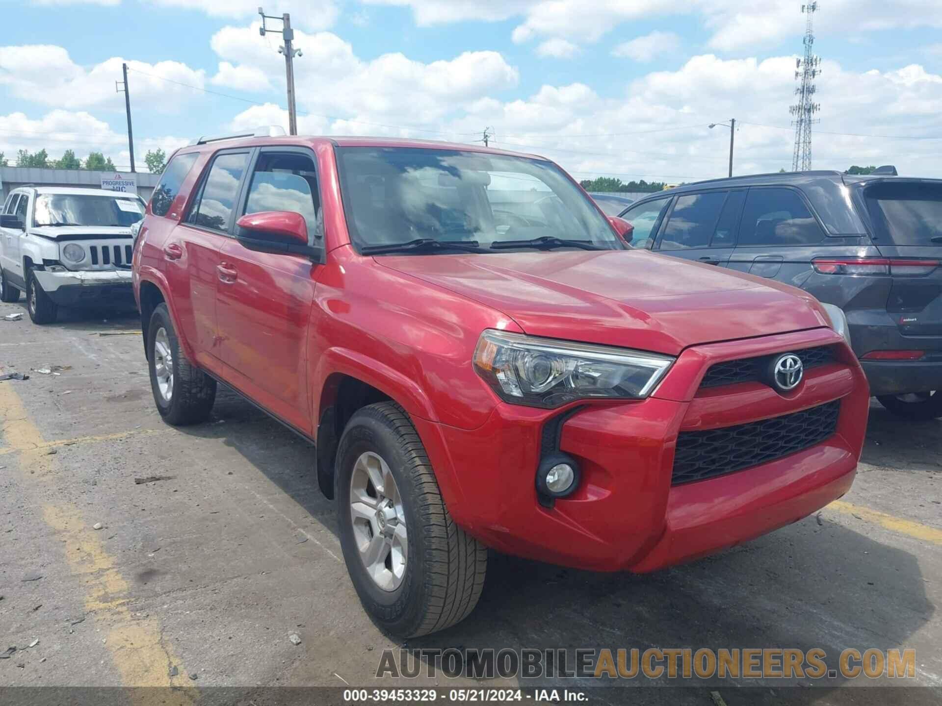 JTEZU5JRXG5141561 TOYOTA 4RUNNER 2016