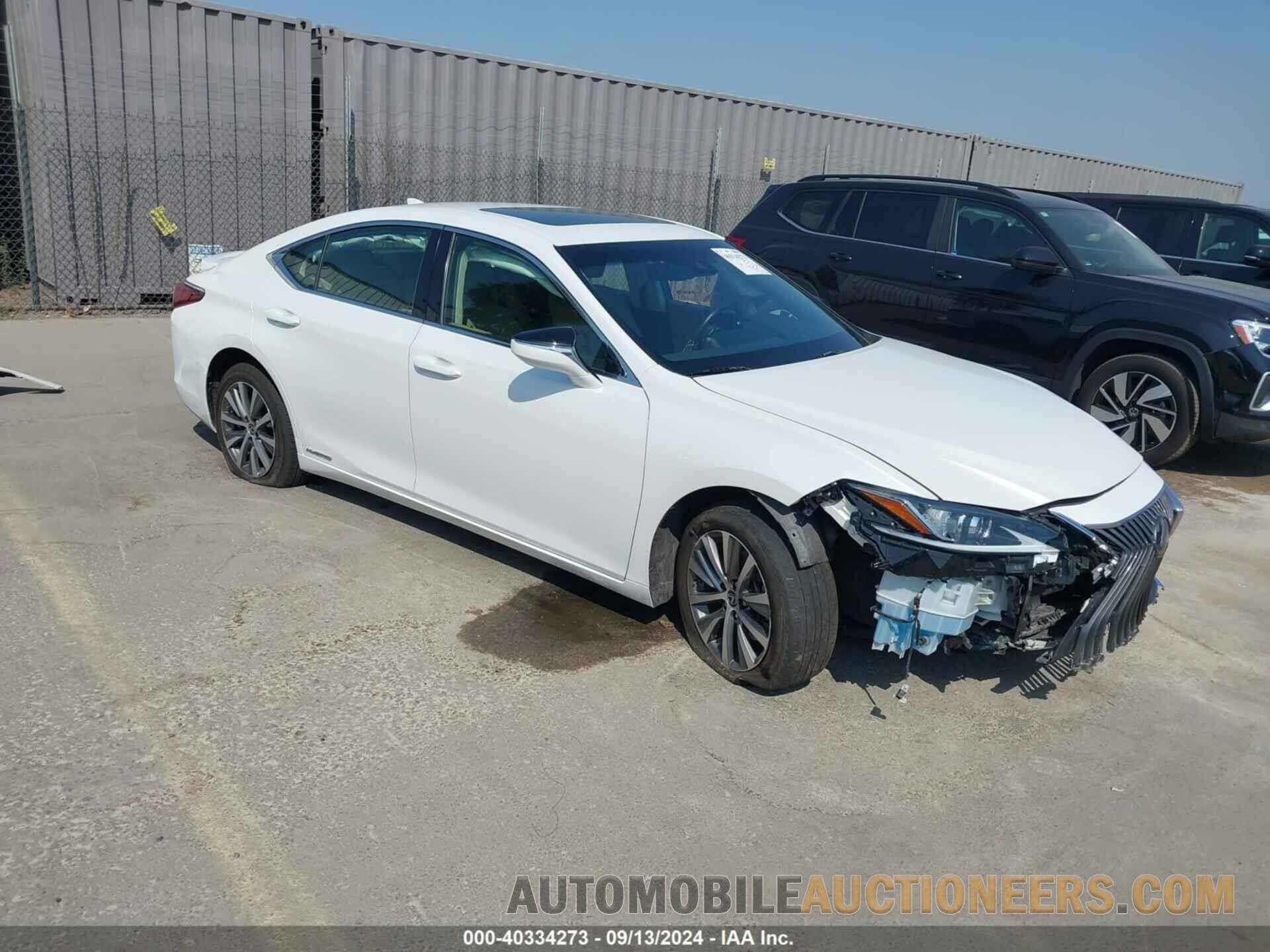 JTHB21B14K2012561 LEXUS ES 300H 2019