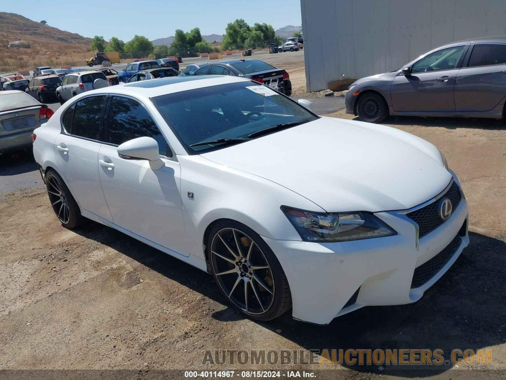 JTHBE1BL0FA018572 LEXUS GS 350 2015