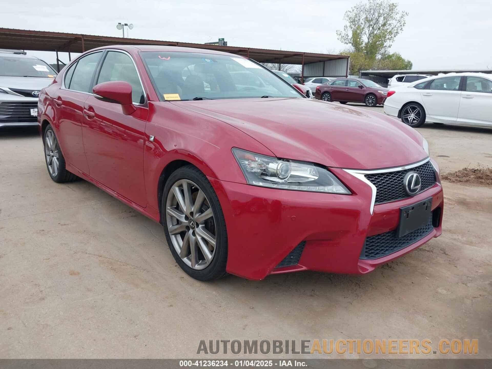 JTHBE1BL1D5000748 LEXUS GS 2013