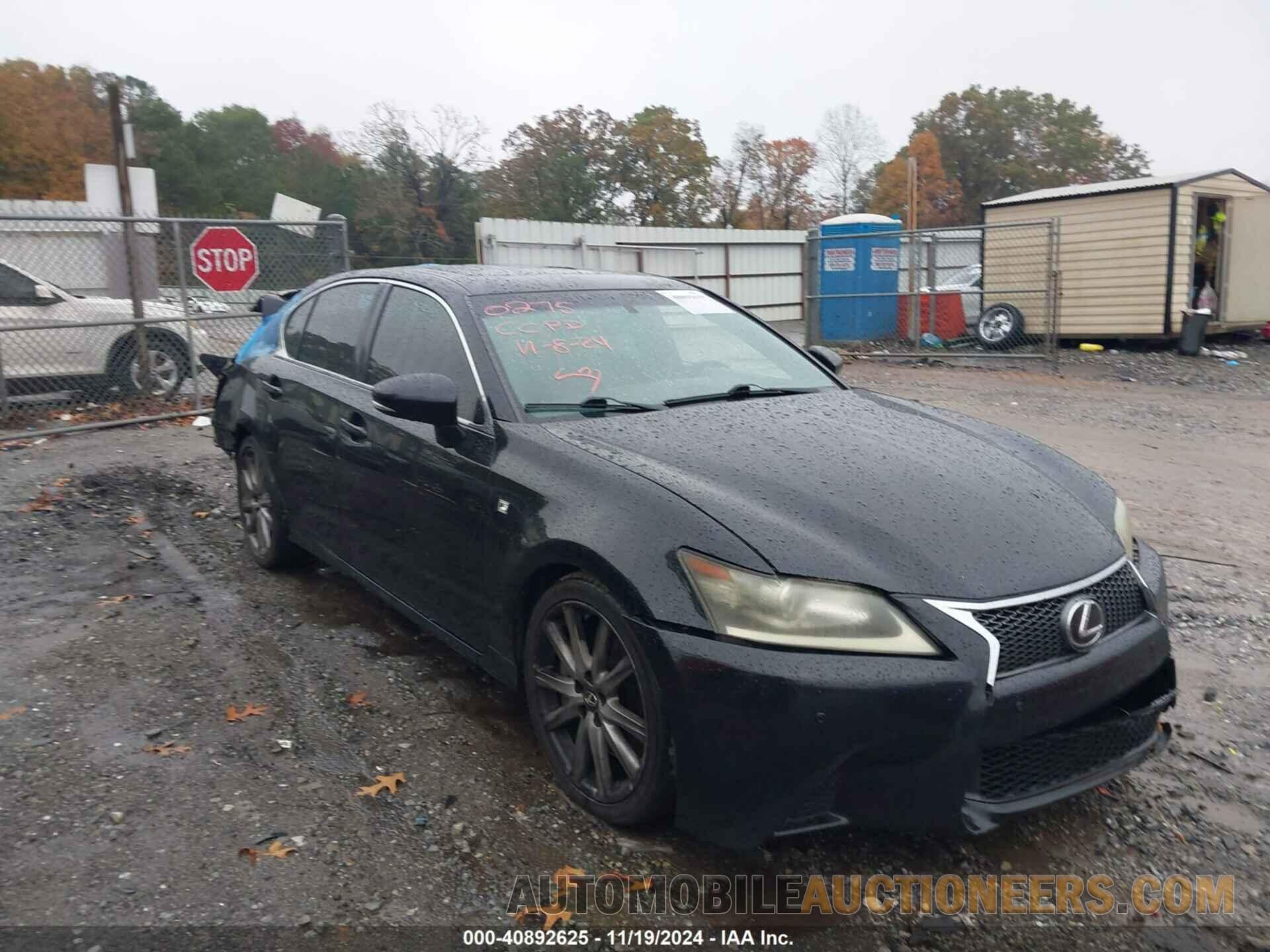 JTHBE1BL6D5000275 LEXUS GS 2013