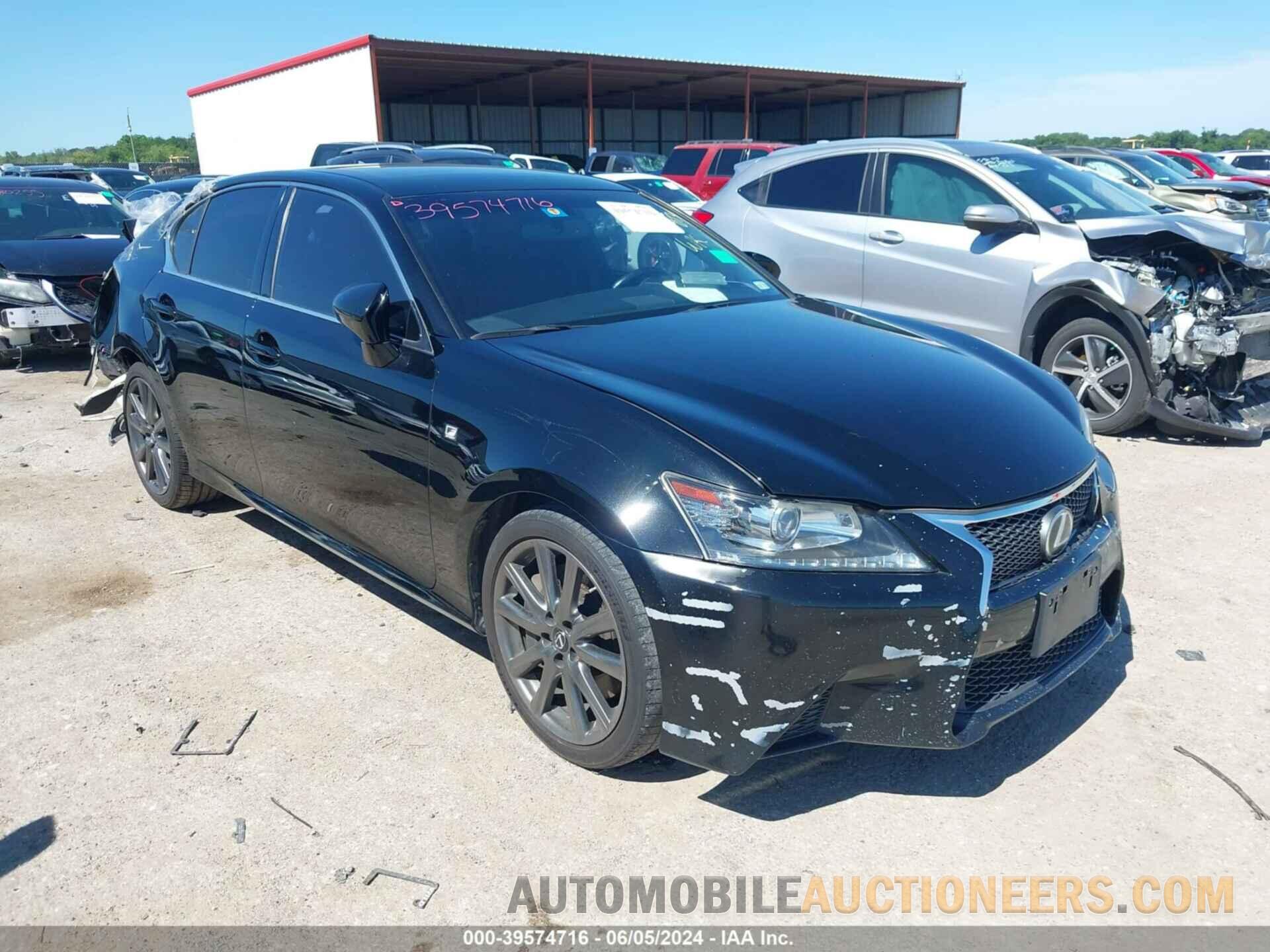 JTHBE1BL7FA002627 LEXUS GS 350 2015