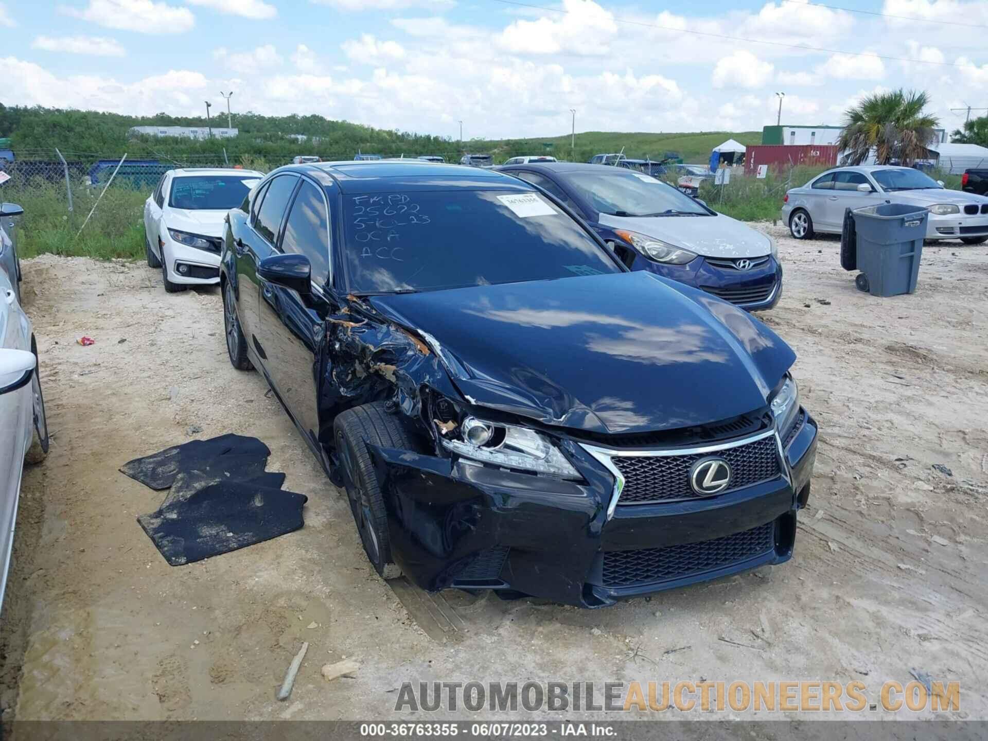 JTHBE1BL8FA014107 LEXUS GS 350 2015