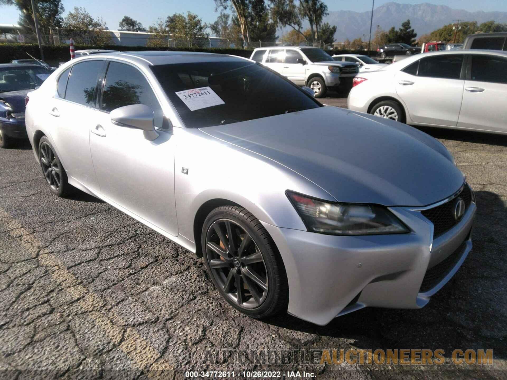 JTHBE1BLXD5006080 LEXUS GS 350 2013