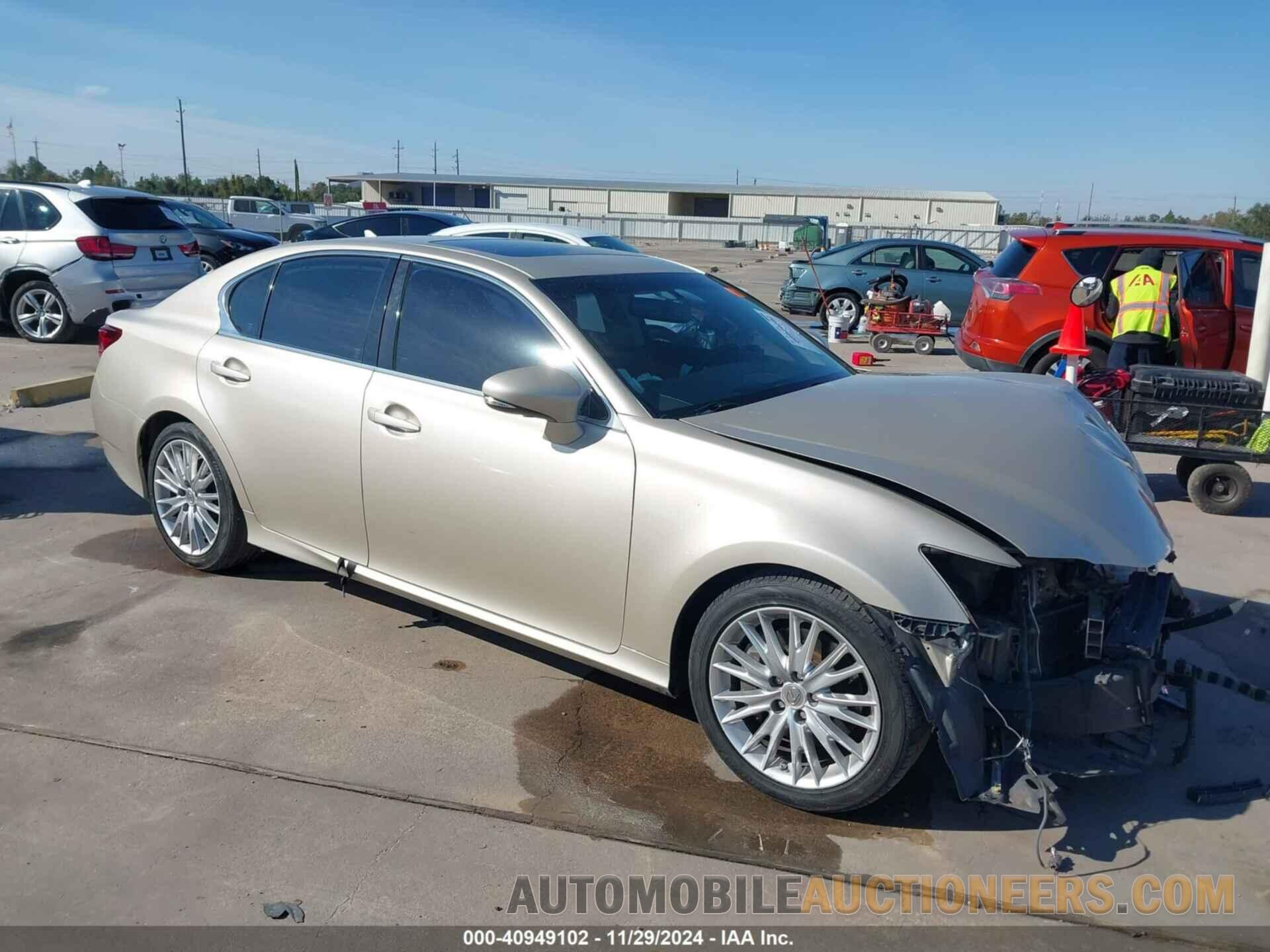 JTHBE1BLXD5015040 LEXUS GS 350 2013