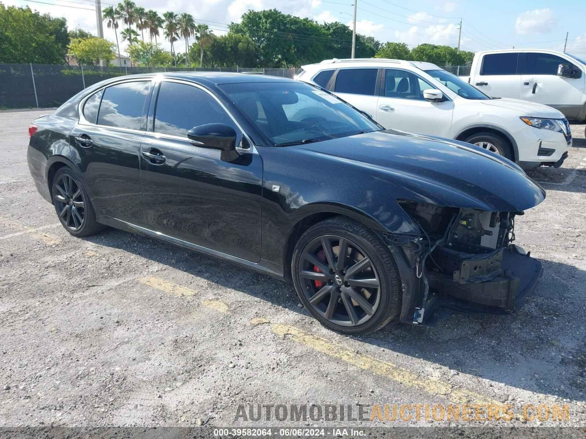 JTHBE1BLXFA012780 LEXUS GS 350 2015