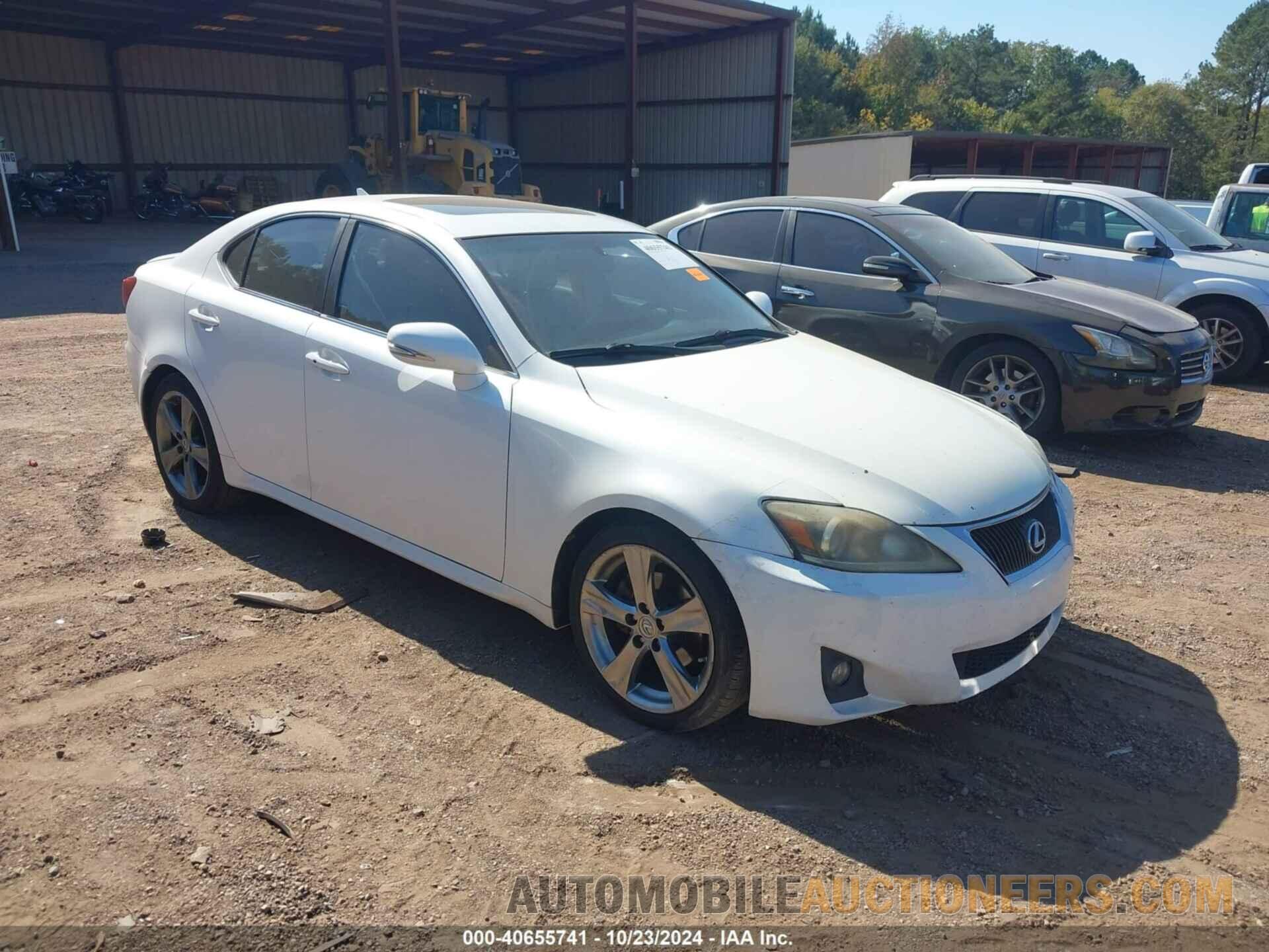 JTHBF5C21B2101619 LEXUS IS 250 2011