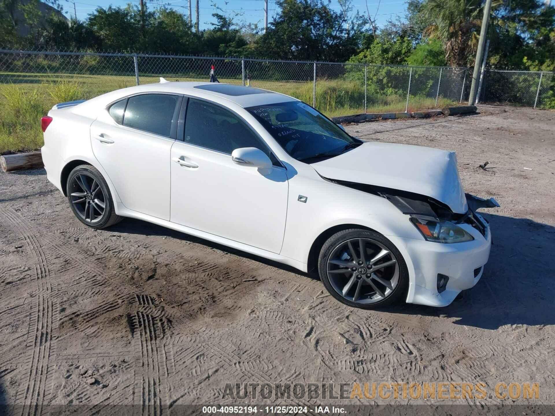 JTHBF5C21C5168916 LEXUS IS 250 2012