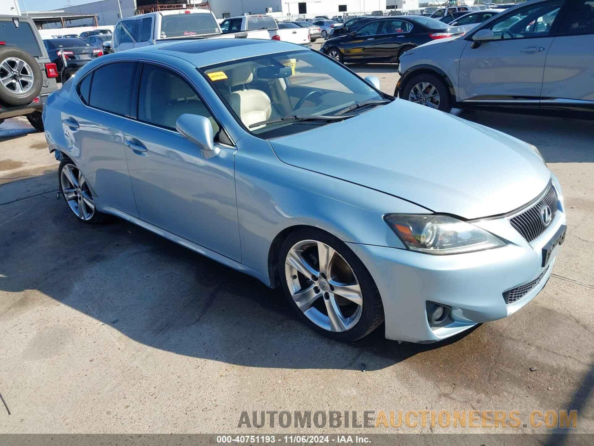 JTHBF5C22C5182596 LEXUS IS 250 2012