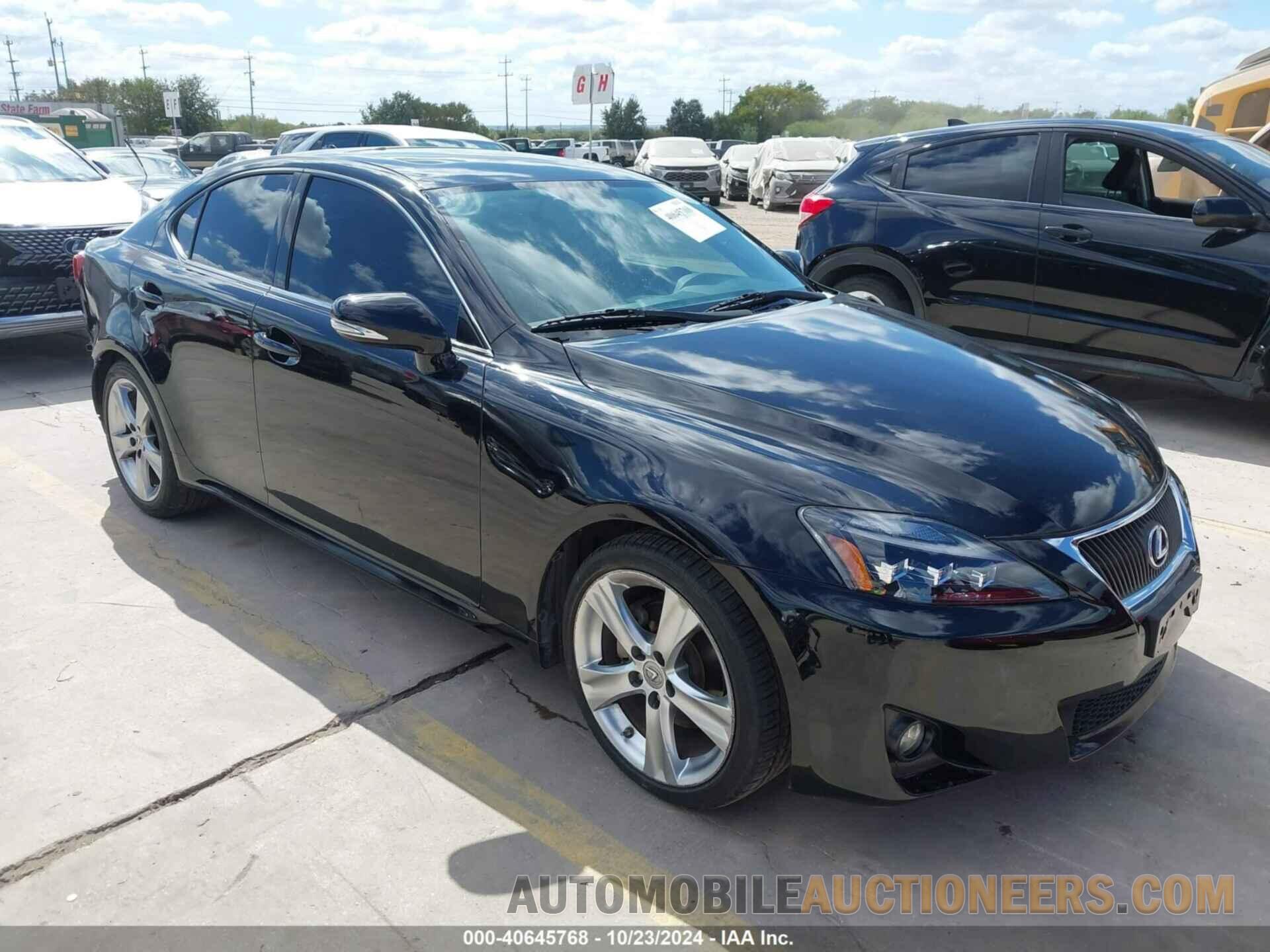 JTHBF5C26C5181421 LEXUS IS 250 2012