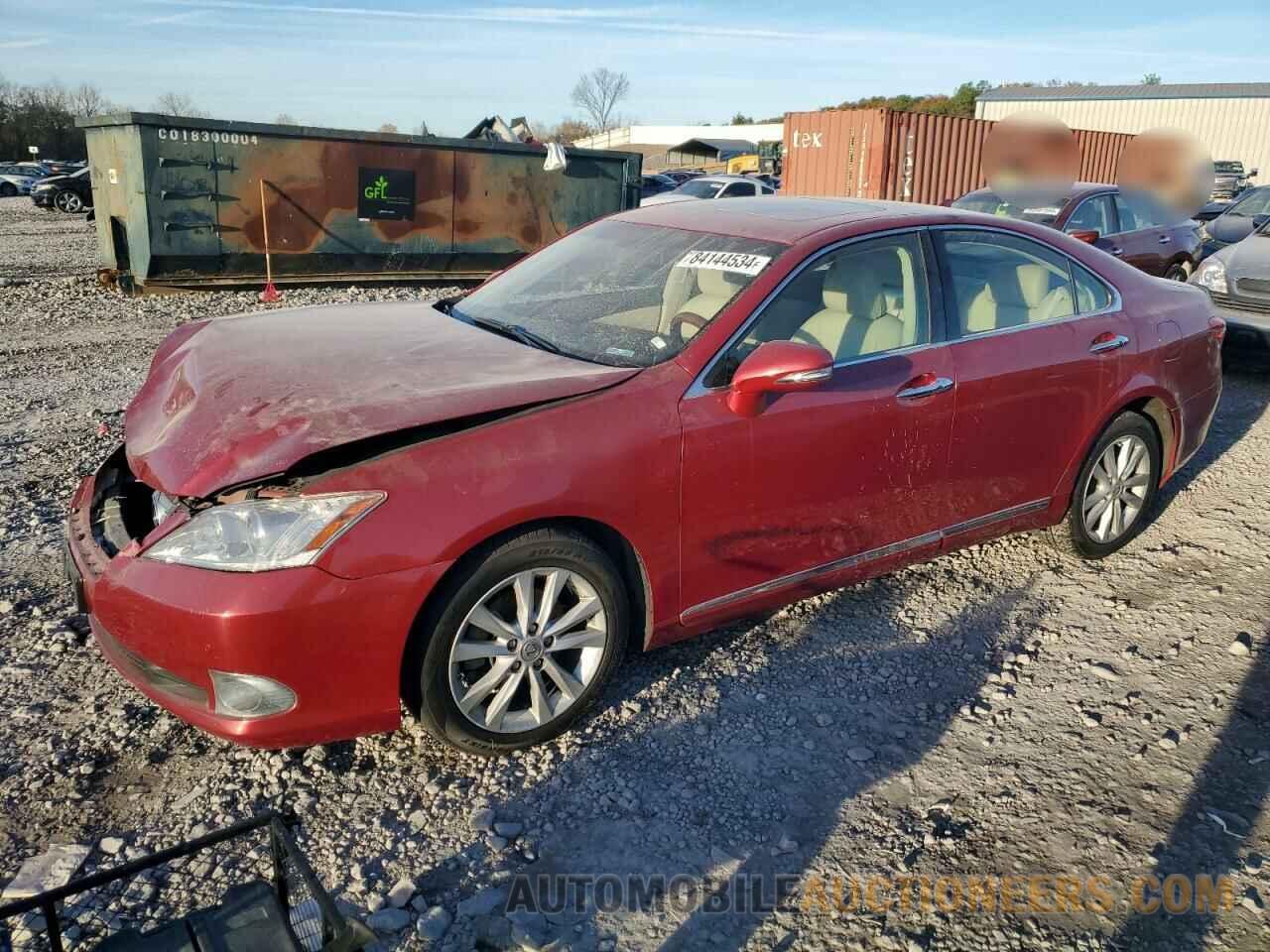 JTHBK1EG0C2478599 LEXUS ES350 2012