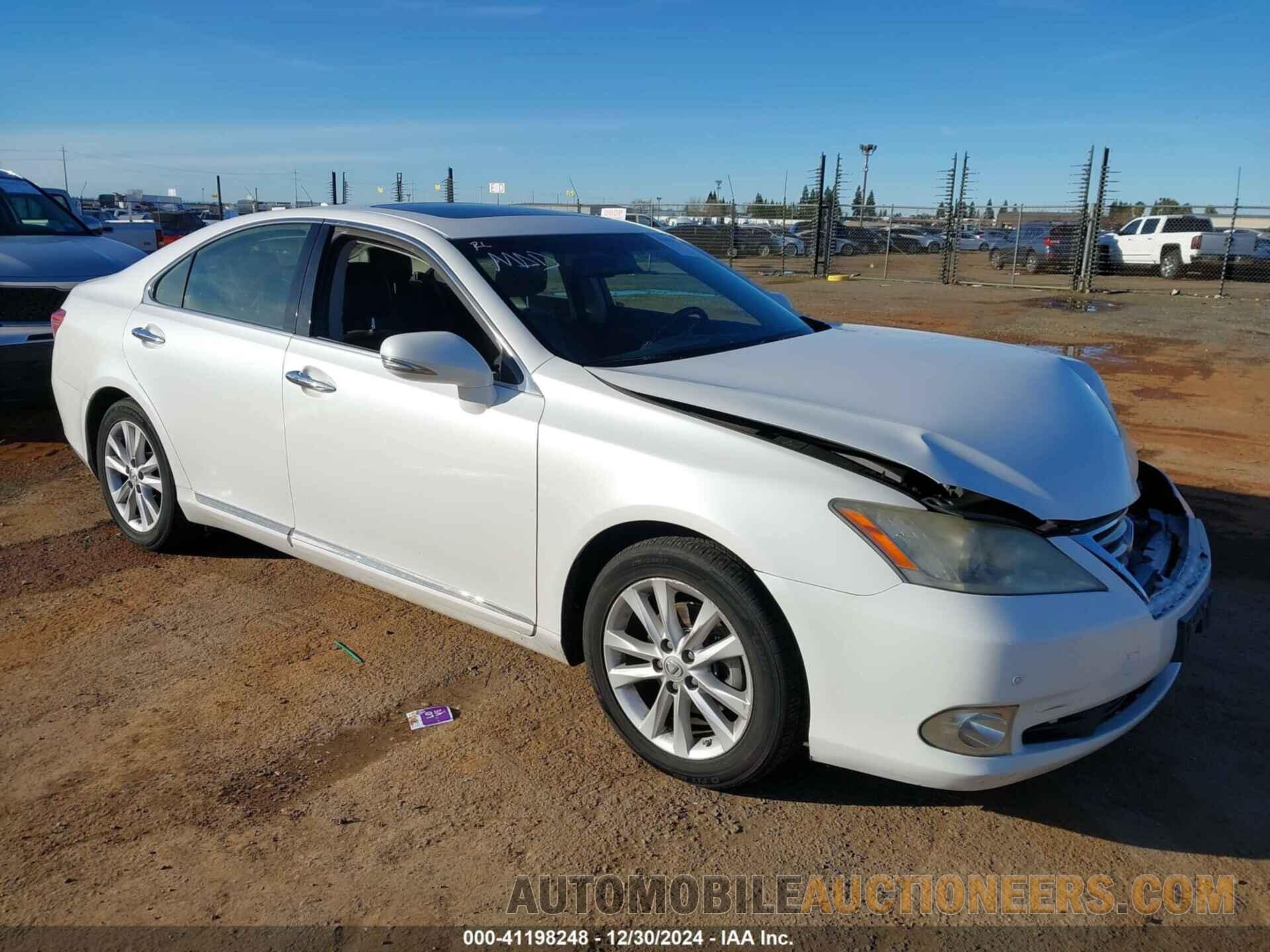 JTHBK1EG0C2485861 LEXUS ES 350 2012