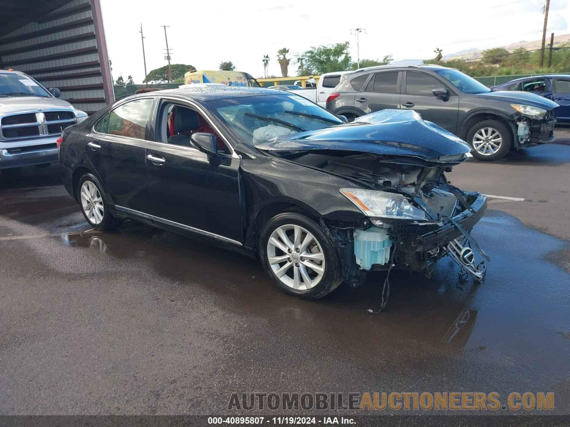 JTHBK1EG1C2492317 LEXUS ES 2012