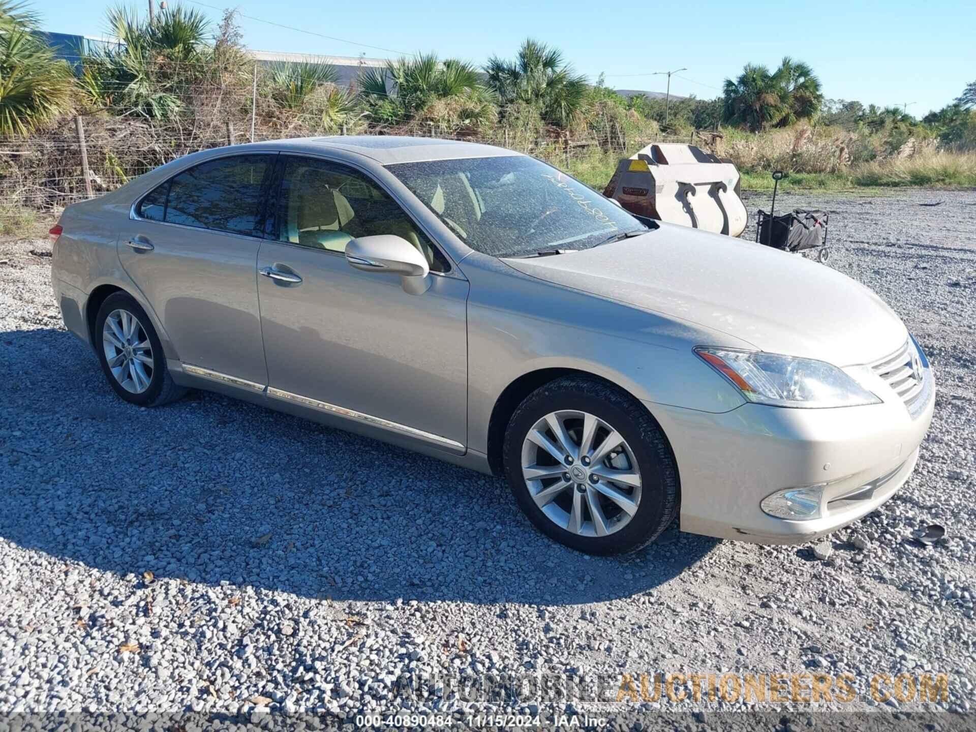 JTHBK1EG5C2502394 LEXUS ES 350 2012