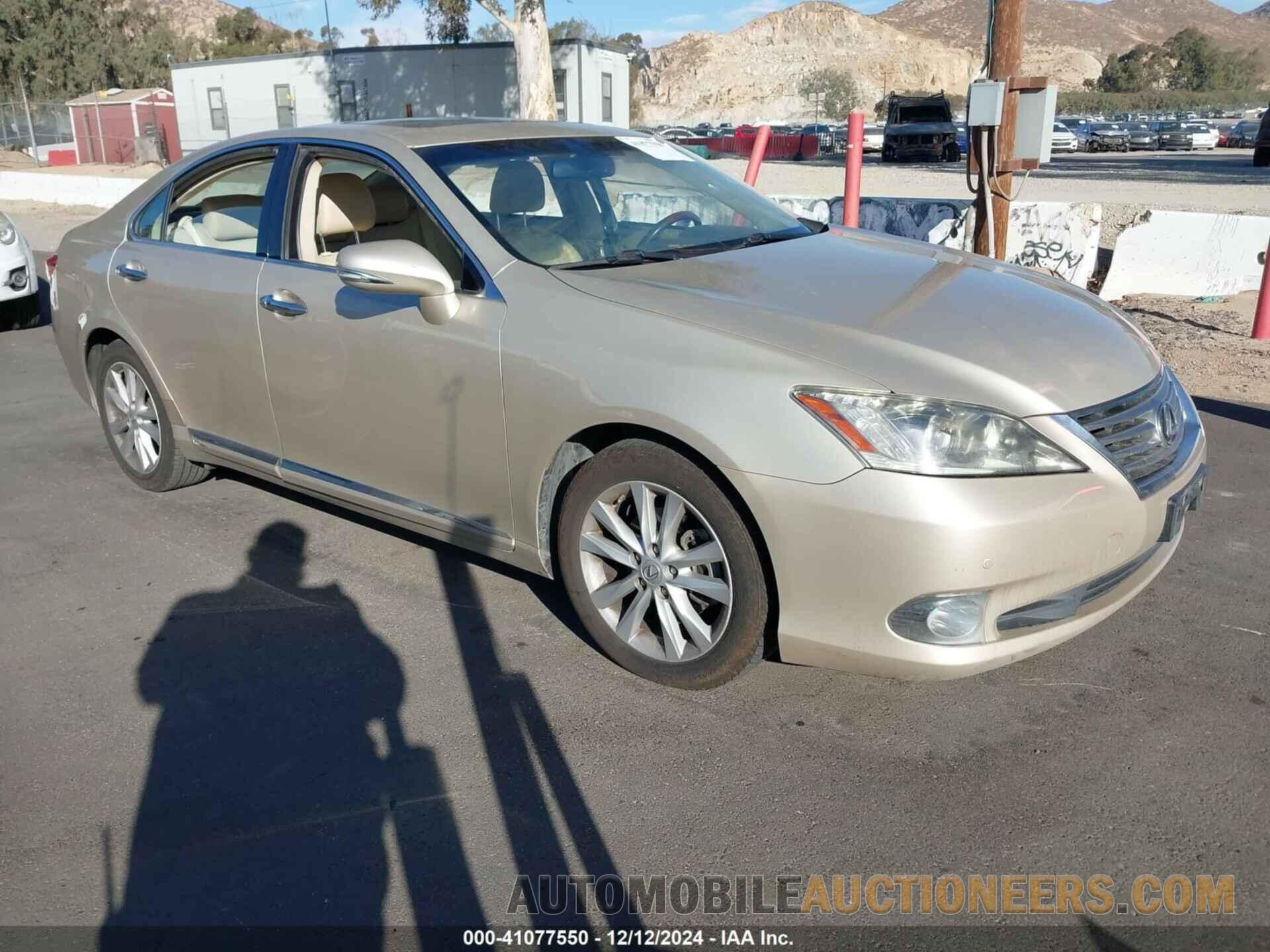 JTHBK1EG6B2447744 LEXUS ES 350 2011