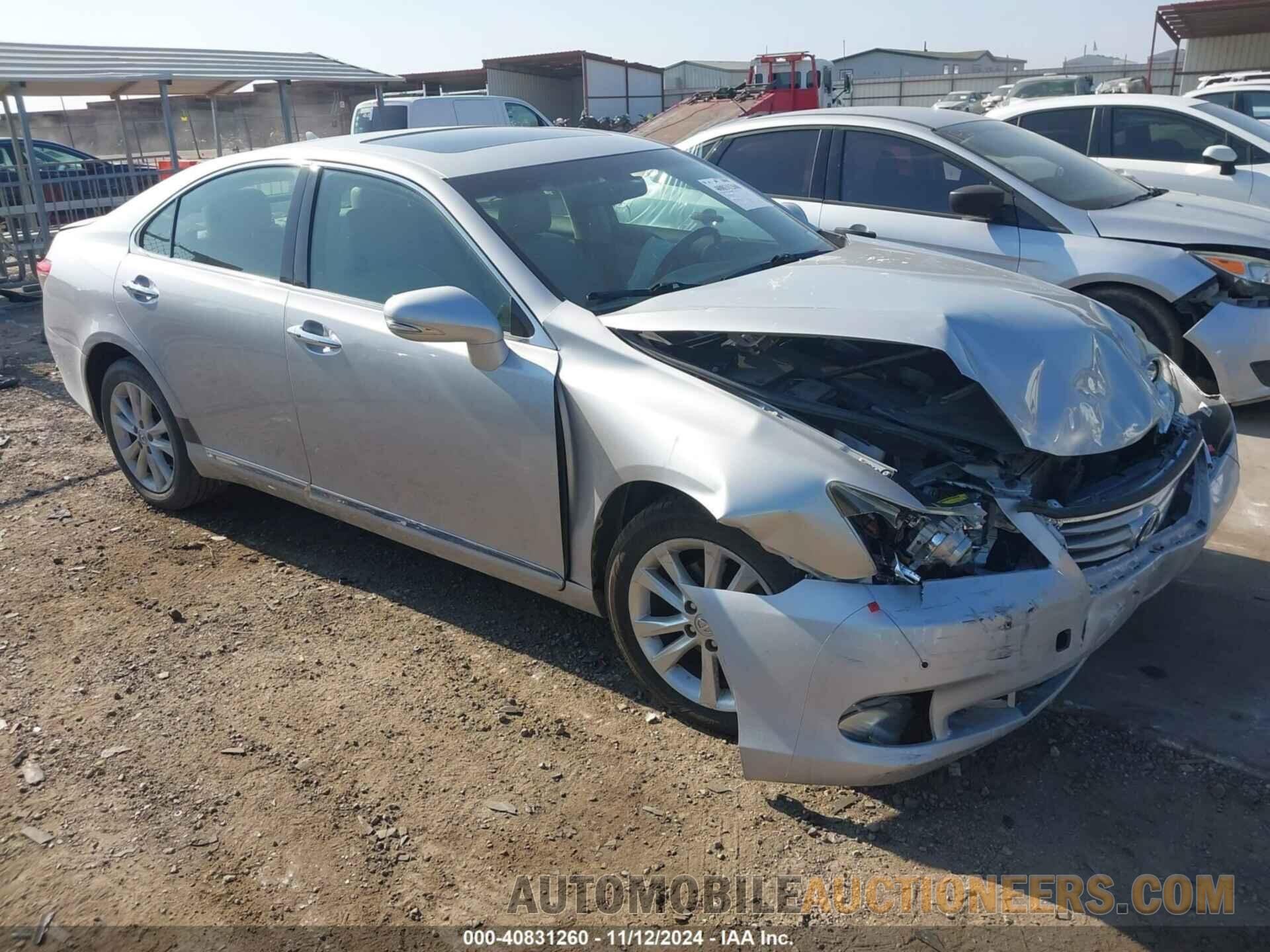 JTHBK1EG6C2473486 LEXUS ES 350 2012