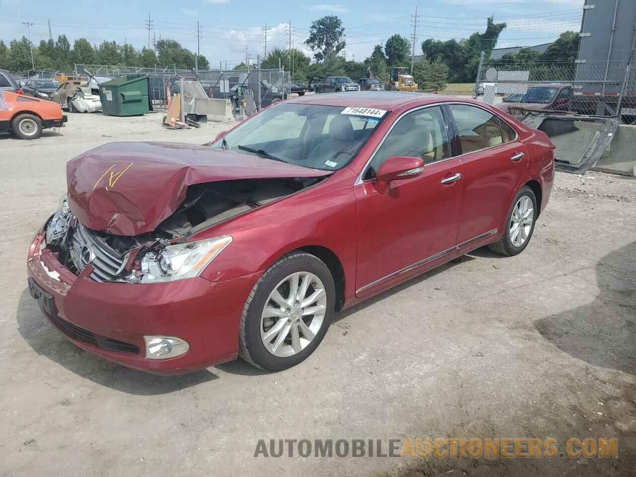 JTHBK1EG7B2460177 LEXUS ES350 2011