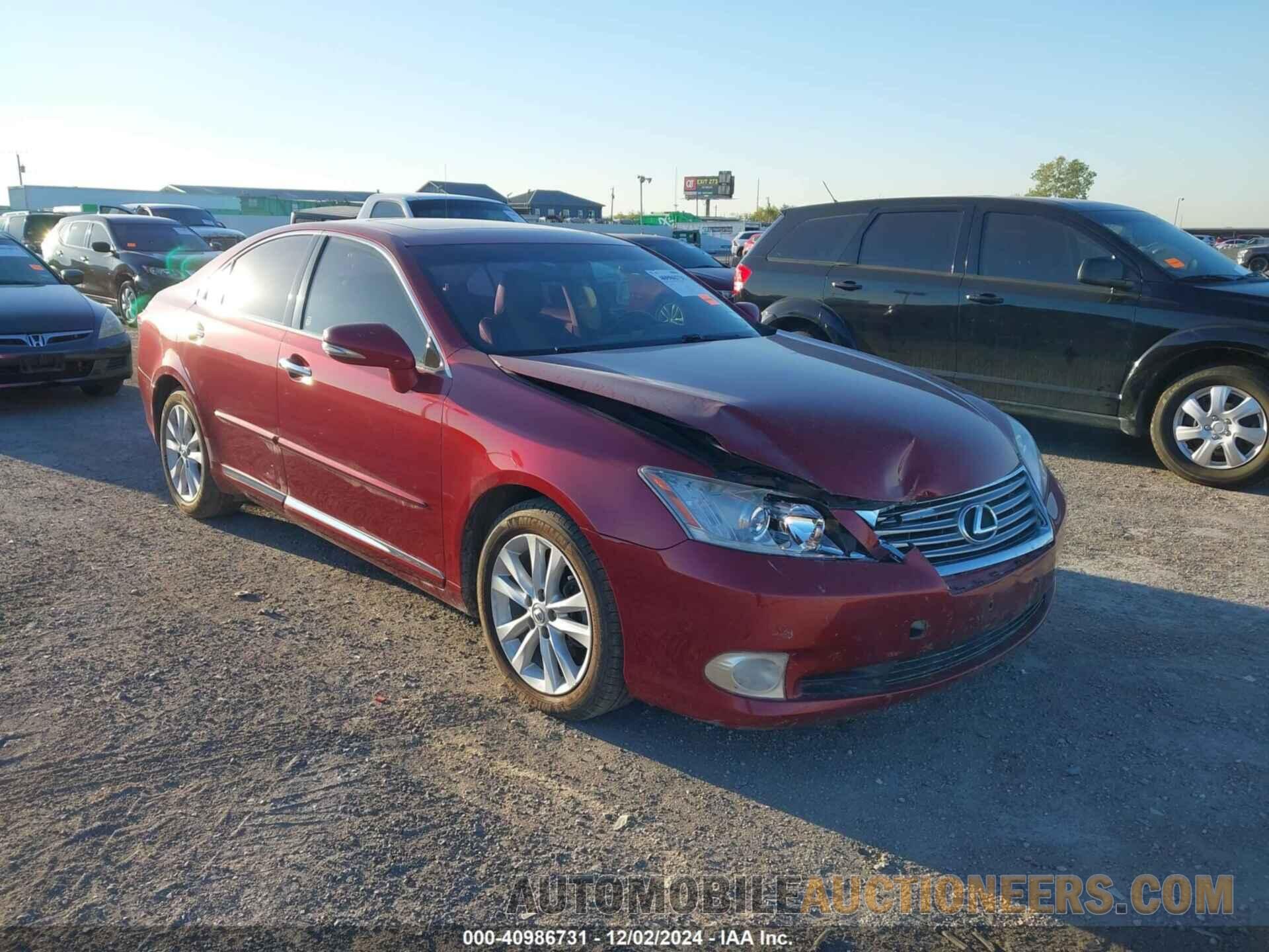 JTHBK1EGXB2416125 LEXUS ES 350 2011