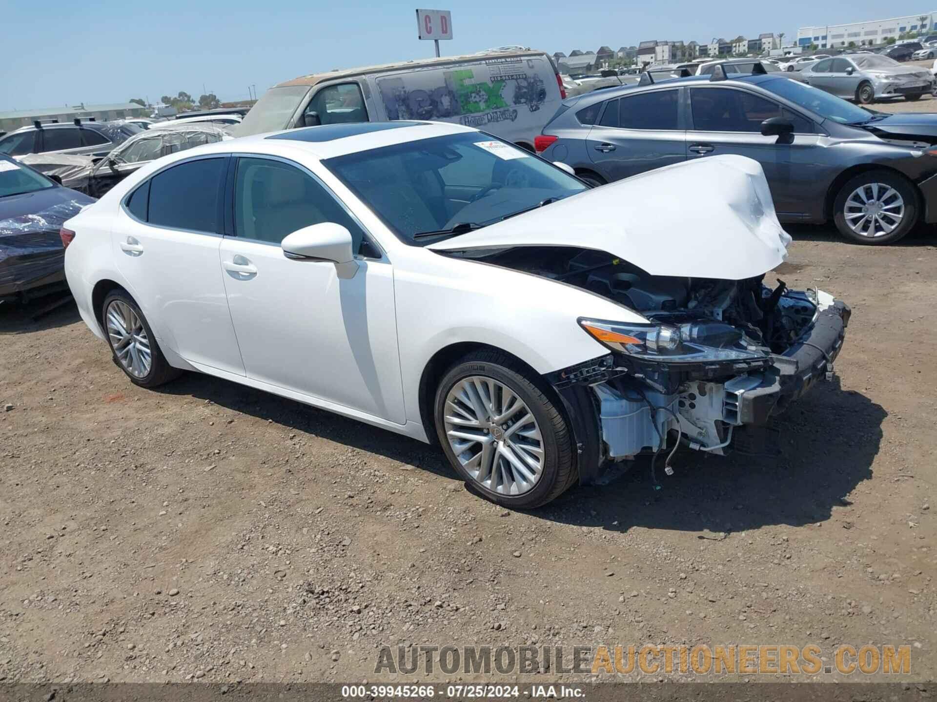 JTHBK1GG3G2228163 LEXUS ES 350 2016