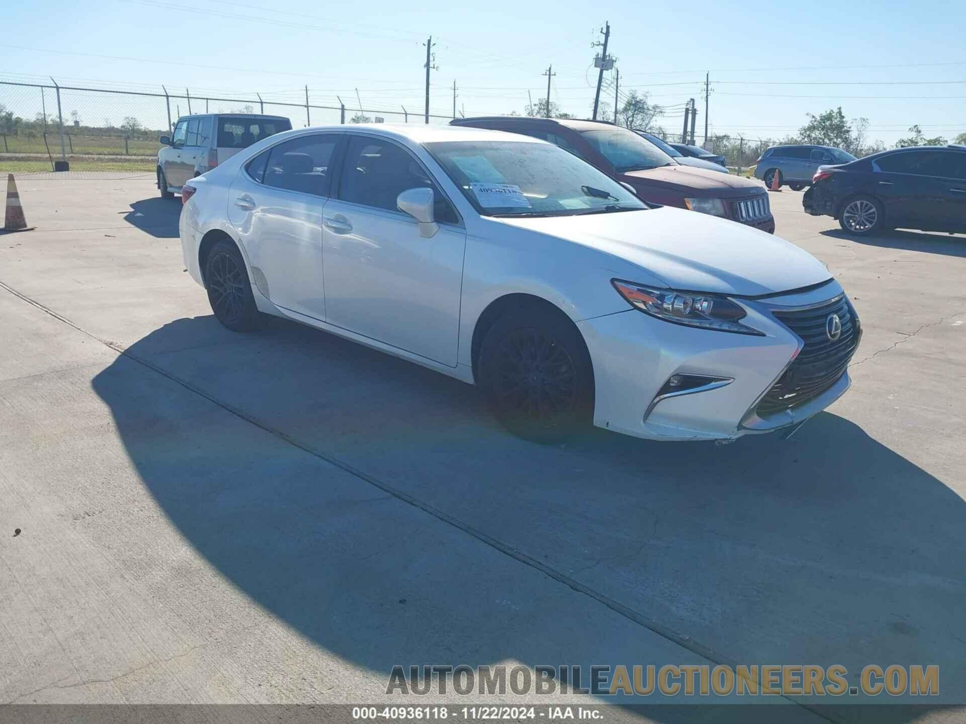 JTHBK1GG4G2221609 LEXUS ES 2016