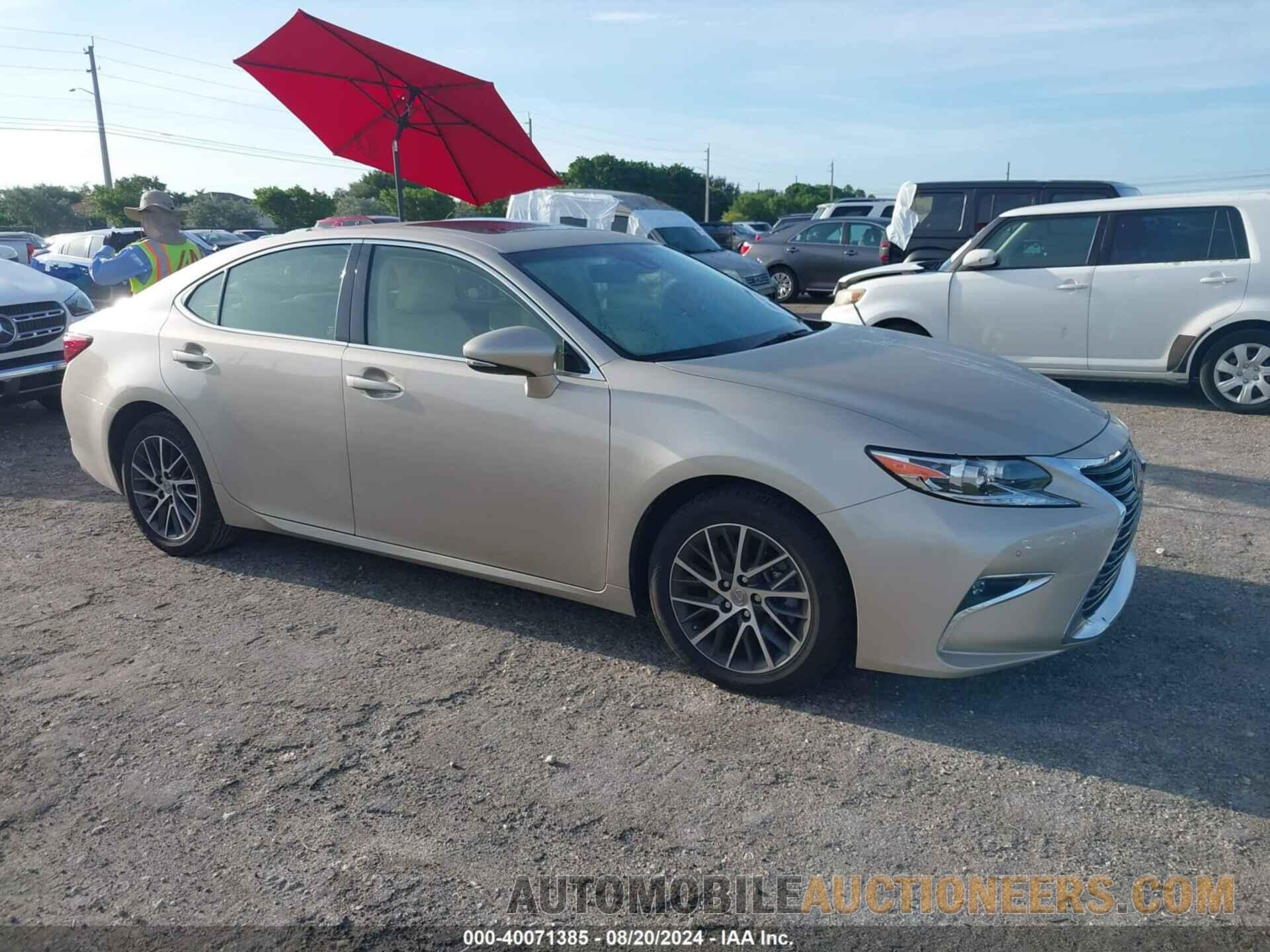 JTHBK1GG6G2216928 LEXUS ES 350 2016