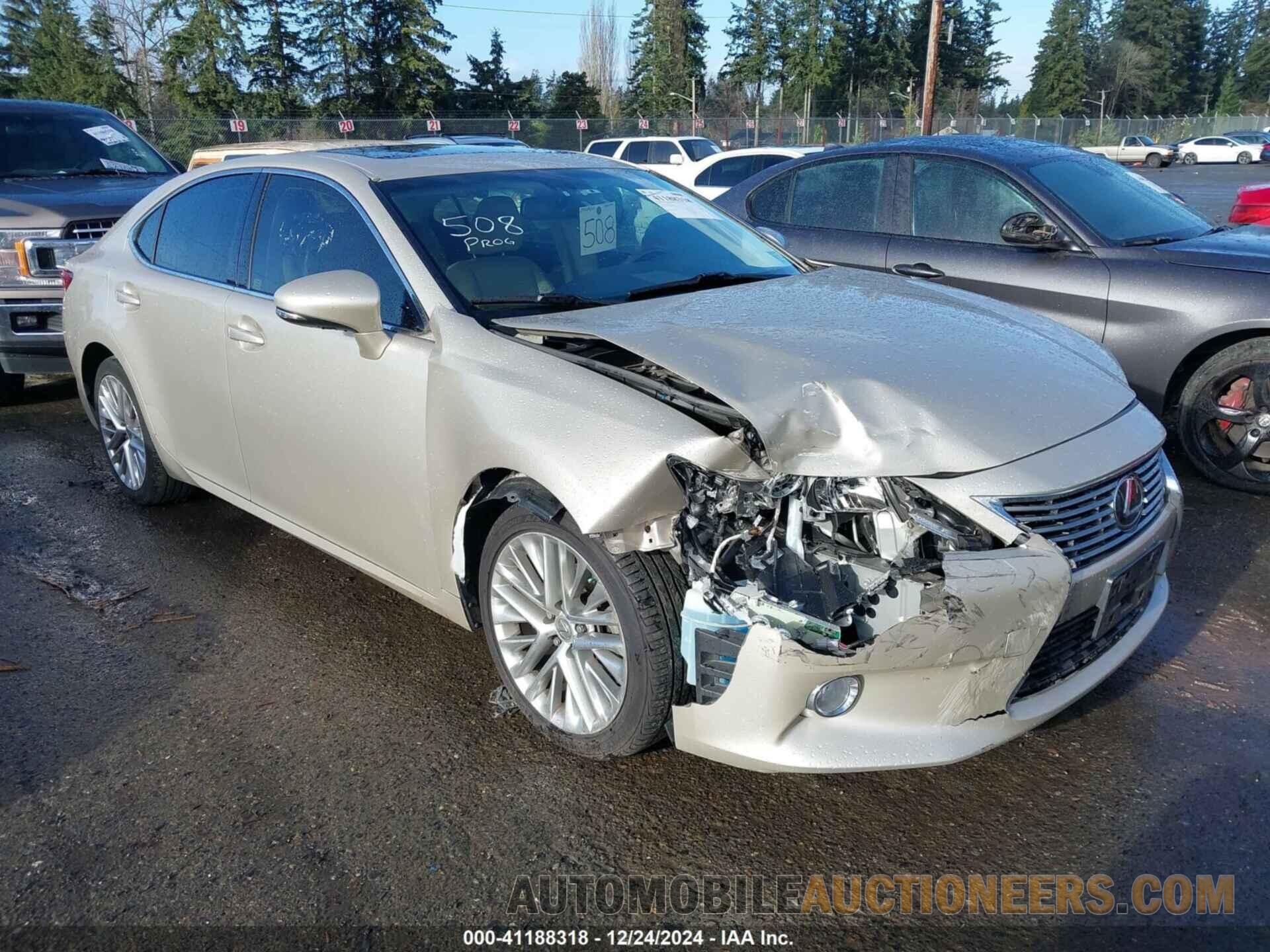 JTHBK1GG8D2037804 LEXUS ES 350 2013