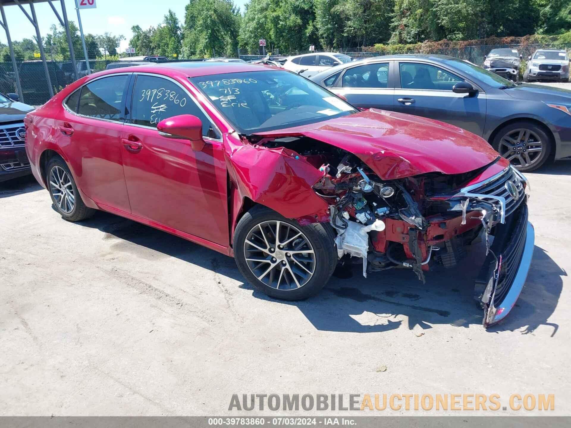 JTHBK1GG8G2215604 LEXUS ES 2016