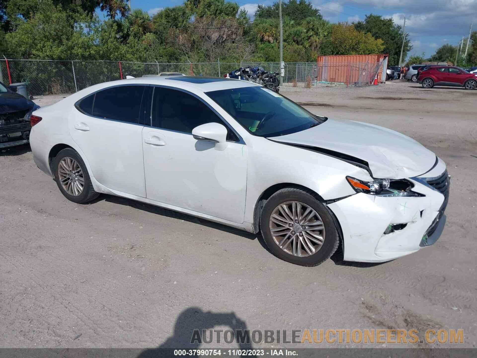 JTHBK1GG8G2216039 LEXUS ES 2016