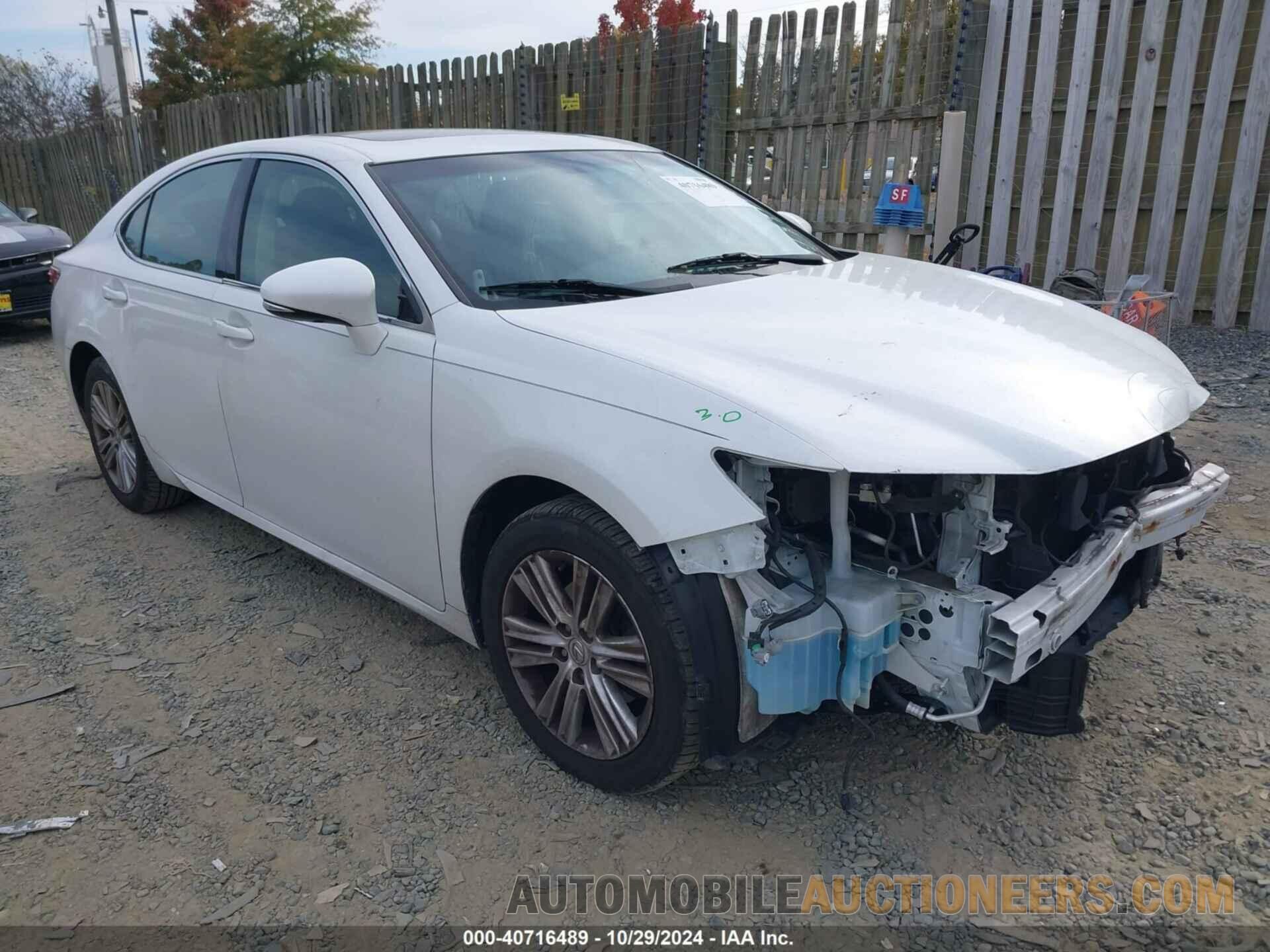 JTHBK1GG9F2155654 LEXUS ES 350 2015