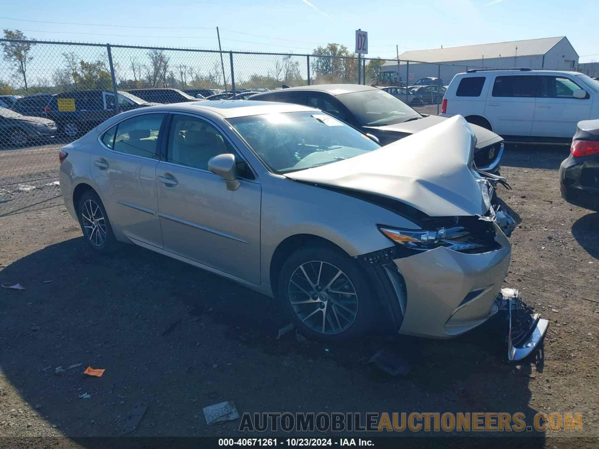 JTHBK1GG9G2215935 LEXUS ES 350 2016