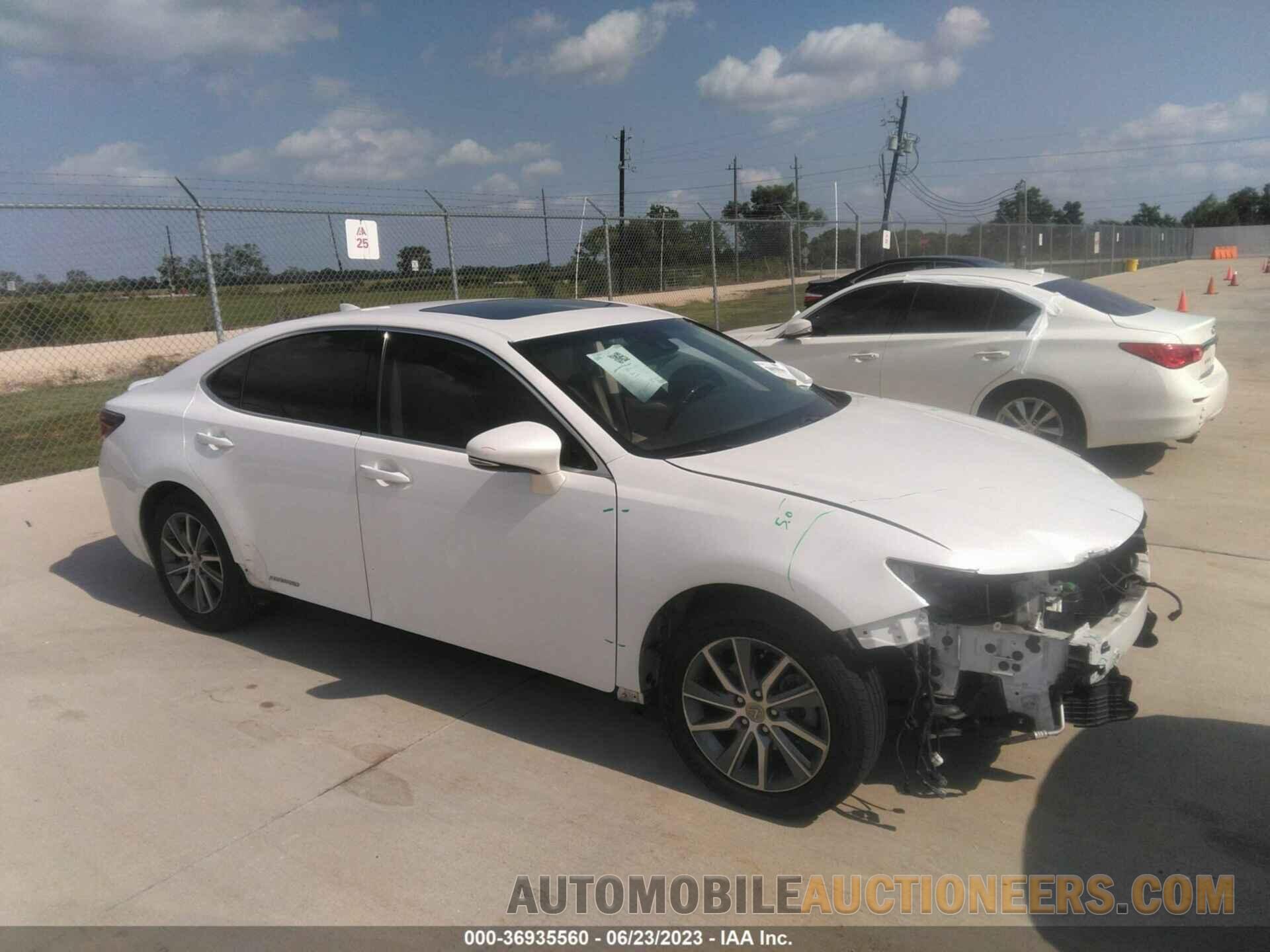 JTHBW1GG0G2102654 LEXUS ES 300H 2016