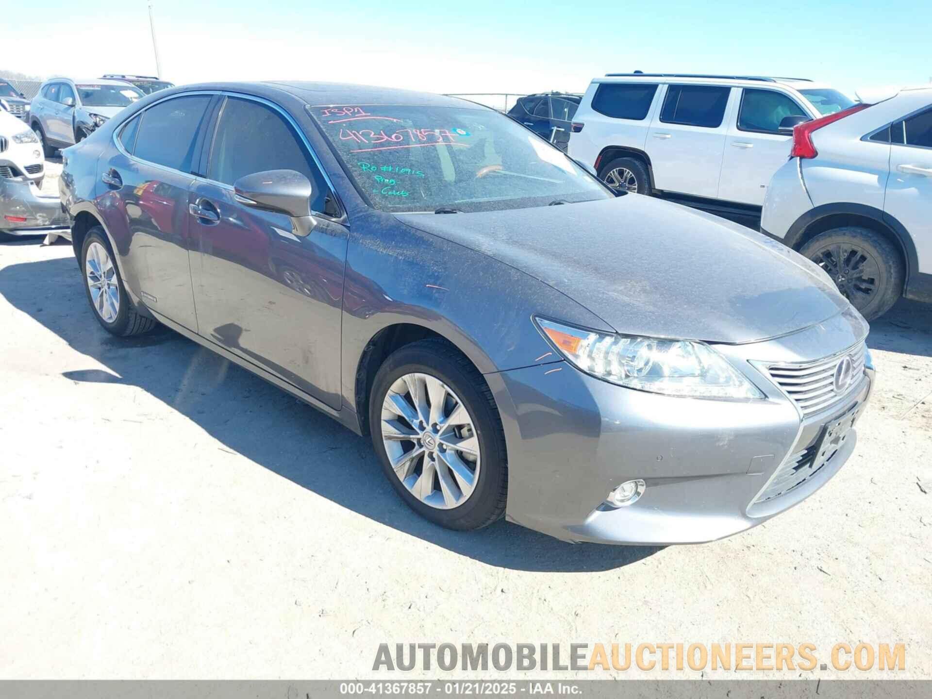 JTHBW1GG1E2067832 LEXUS ES 300H 2014