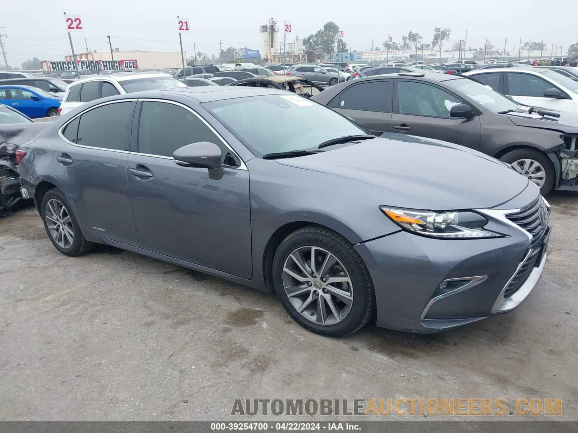 JTHBW1GG1G2120757 LEXUS ES 300H 2016