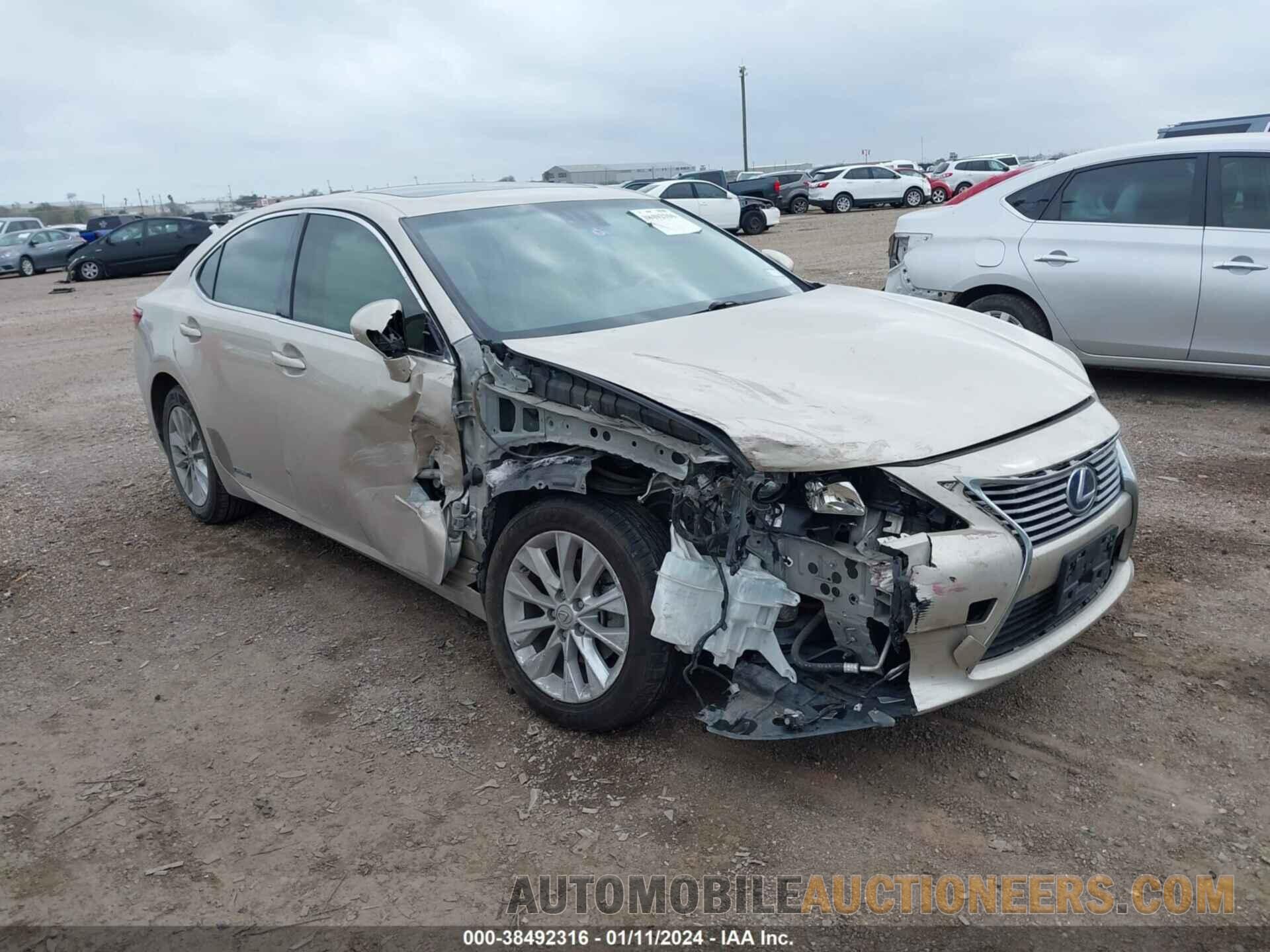 JTHBW1GG2F2084771 LEXUS ES 300H 2015