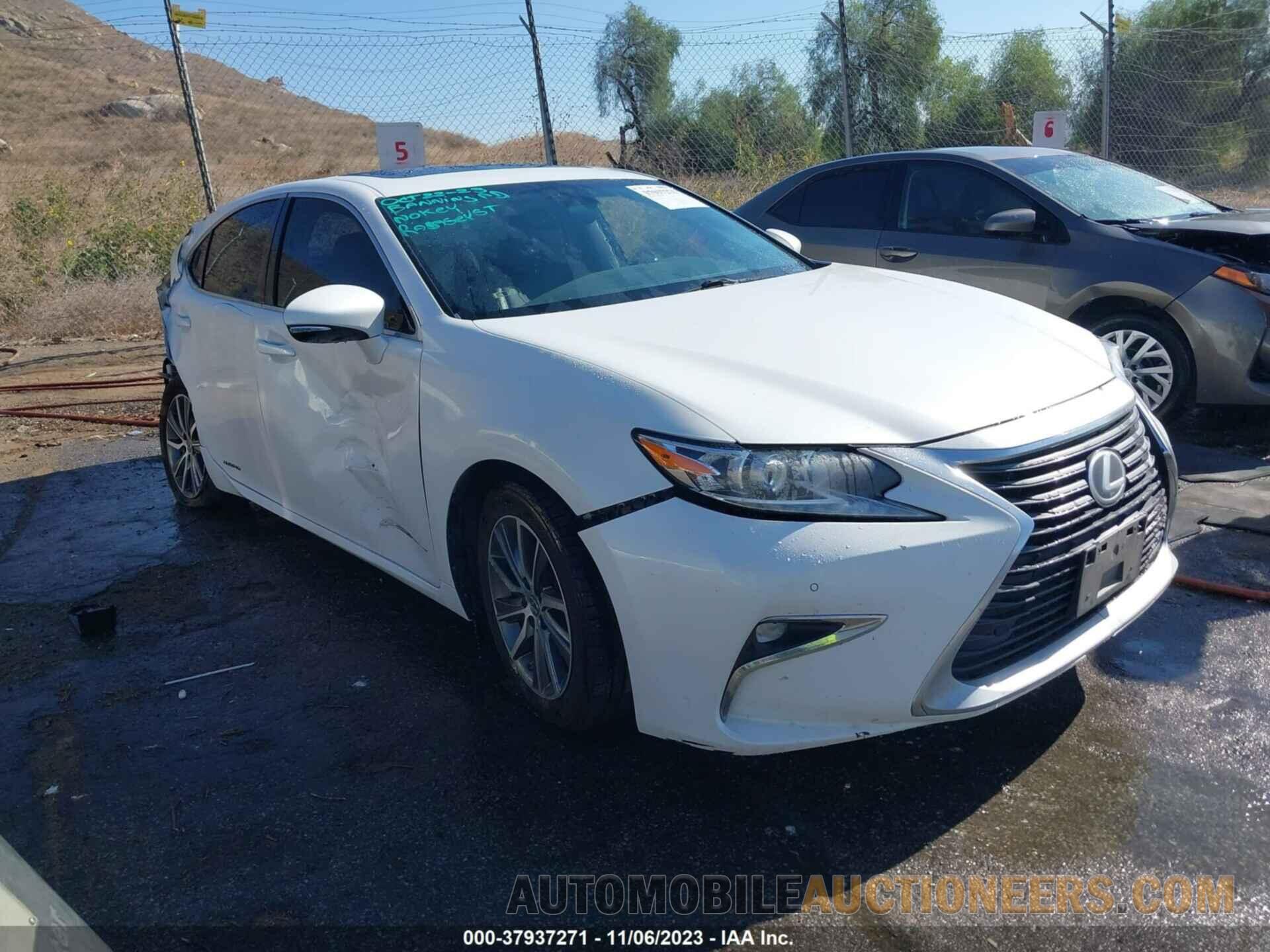 JTHBW1GG3G2107282 LEXUS ES 300H 2016