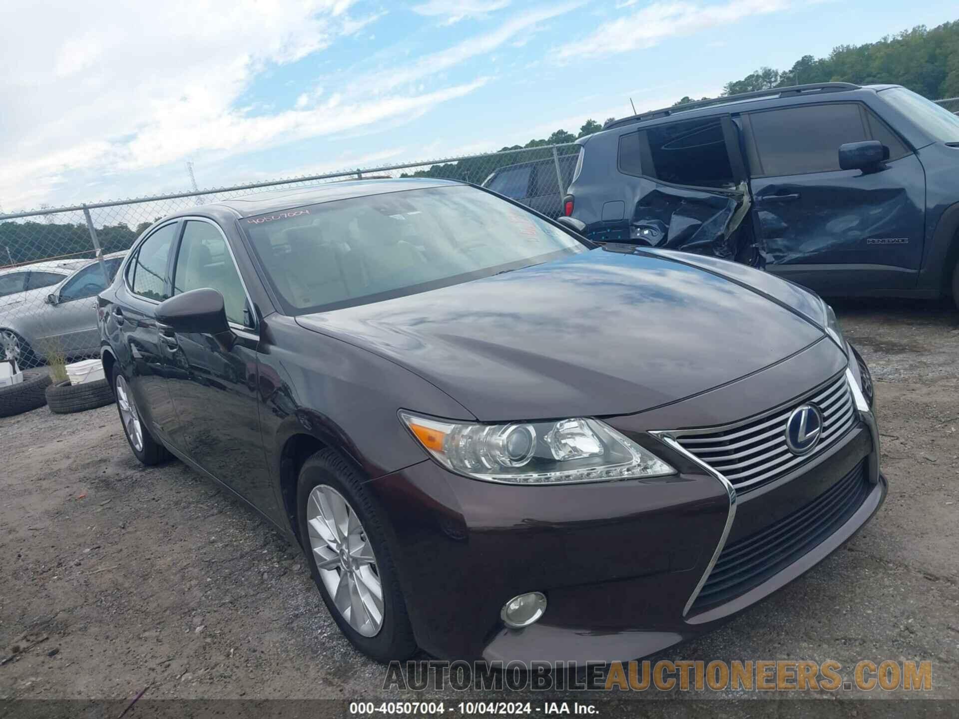 JTHBW1GG4D2006974 LEXUS ES 300H 2013