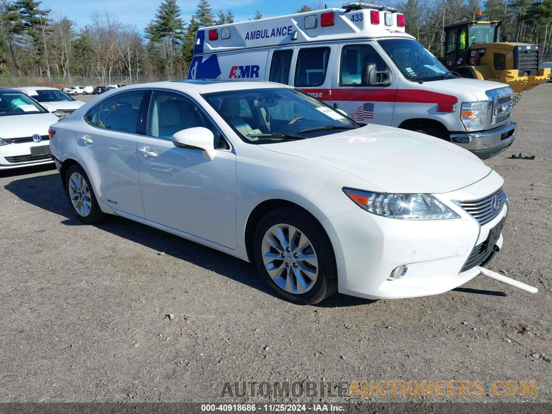 JTHBW1GG5D2014050 LEXUS ES 300H 2013