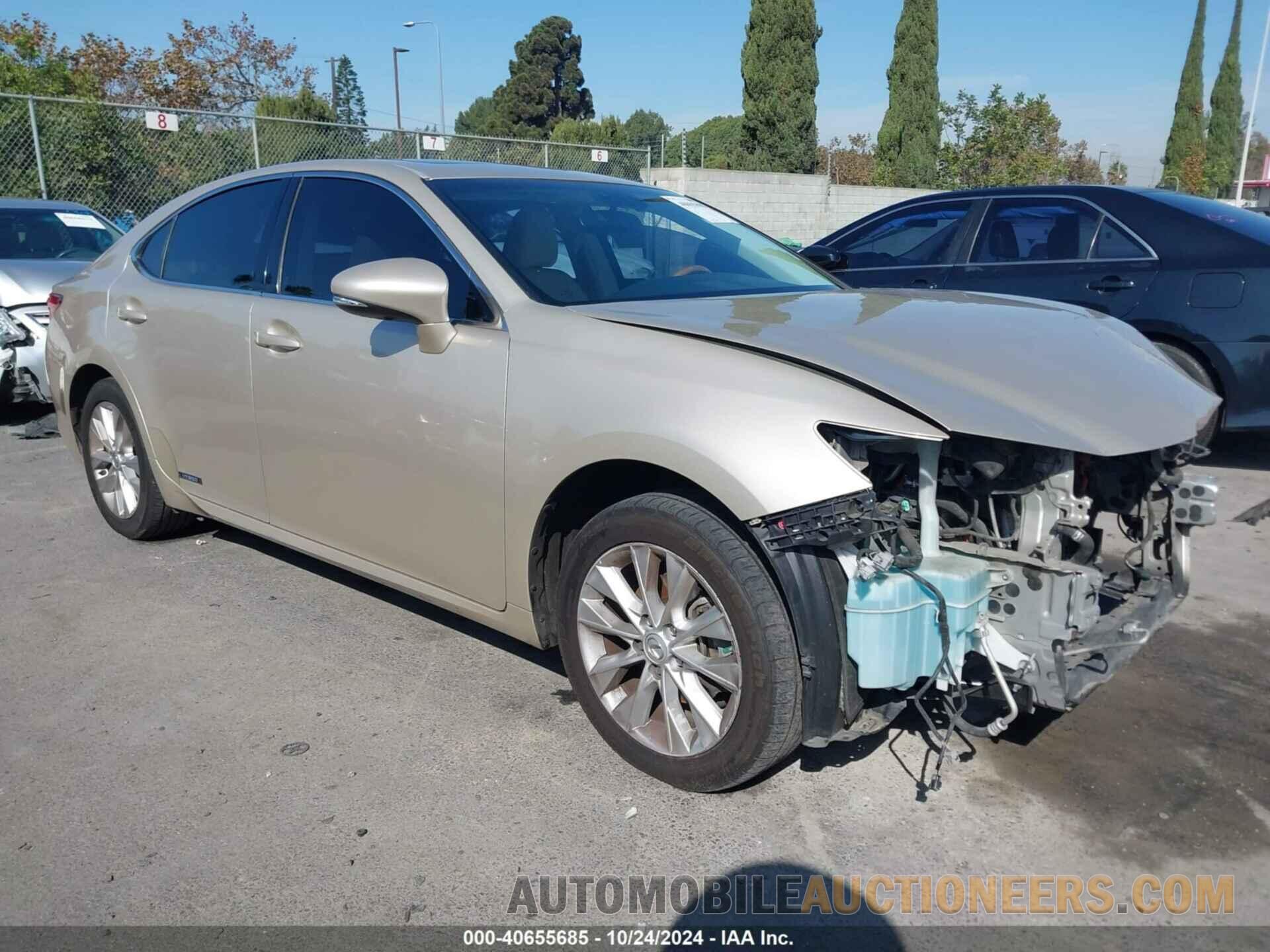 JTHBW1GG5E2039936 LEXUS ES 300H 2014